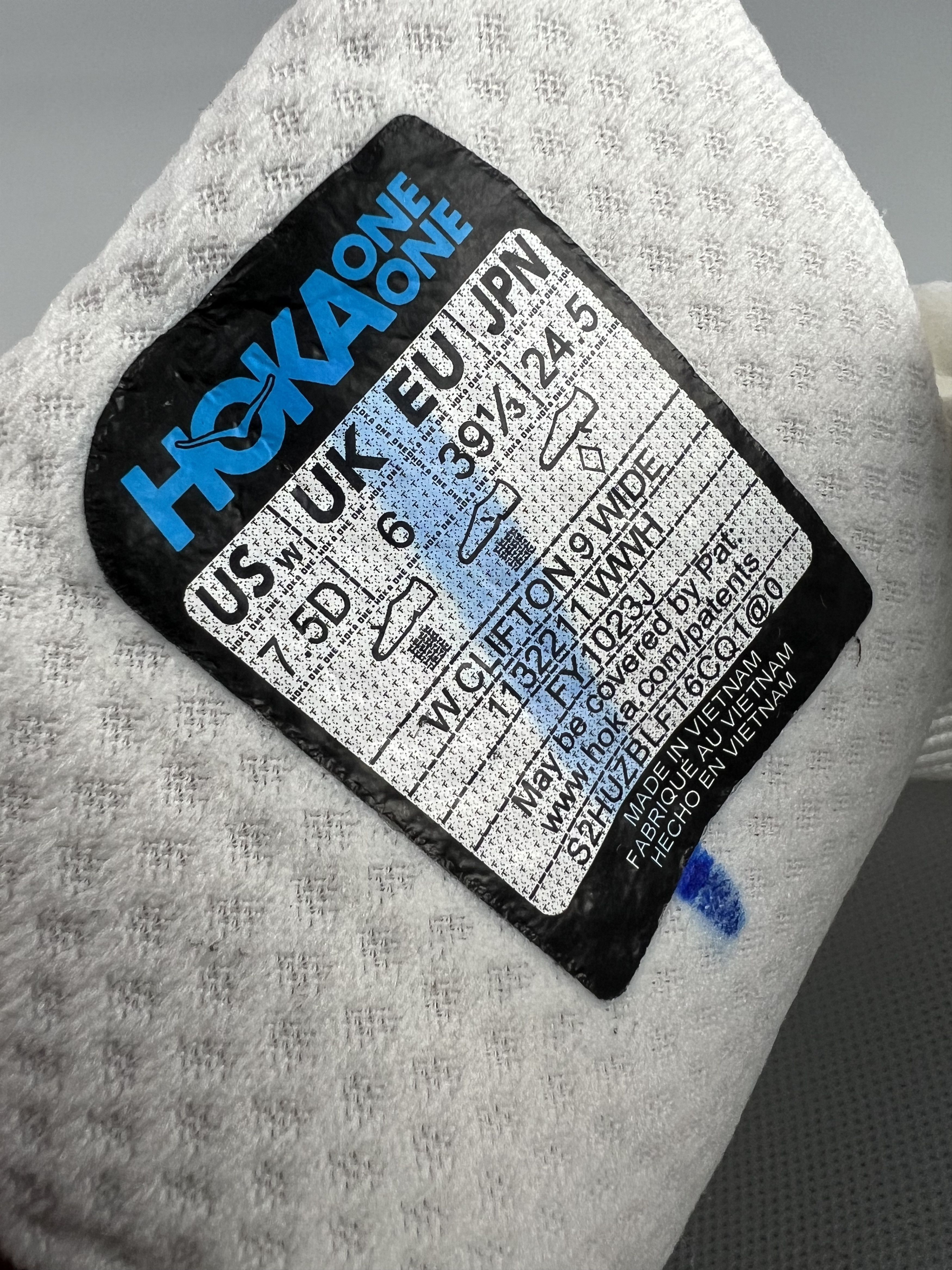 Hoka 7.5D Hoka One One Clifton 9 Wide Running Shoes Walking Gym Size US 7.5 / IT 37.5 - 8 Thumbnail