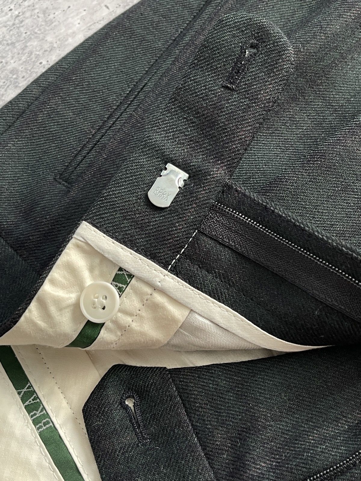 BRAX × Vintage Vintage Brax Men Size M Wool German Trousers Pants Check 90s Size US 32 / EU 48 - 10 Thumbnail