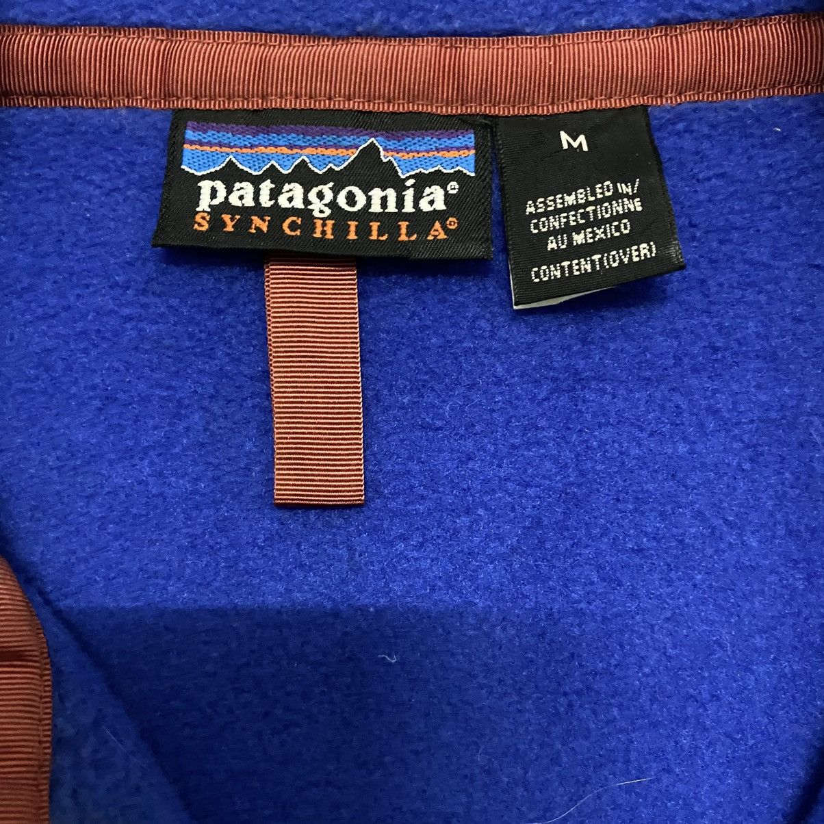 Patagonia ☀️Vintage Patagonia Syncilla half button fleece Size US M / EU 48-50 / 2 - 7 Thumbnail