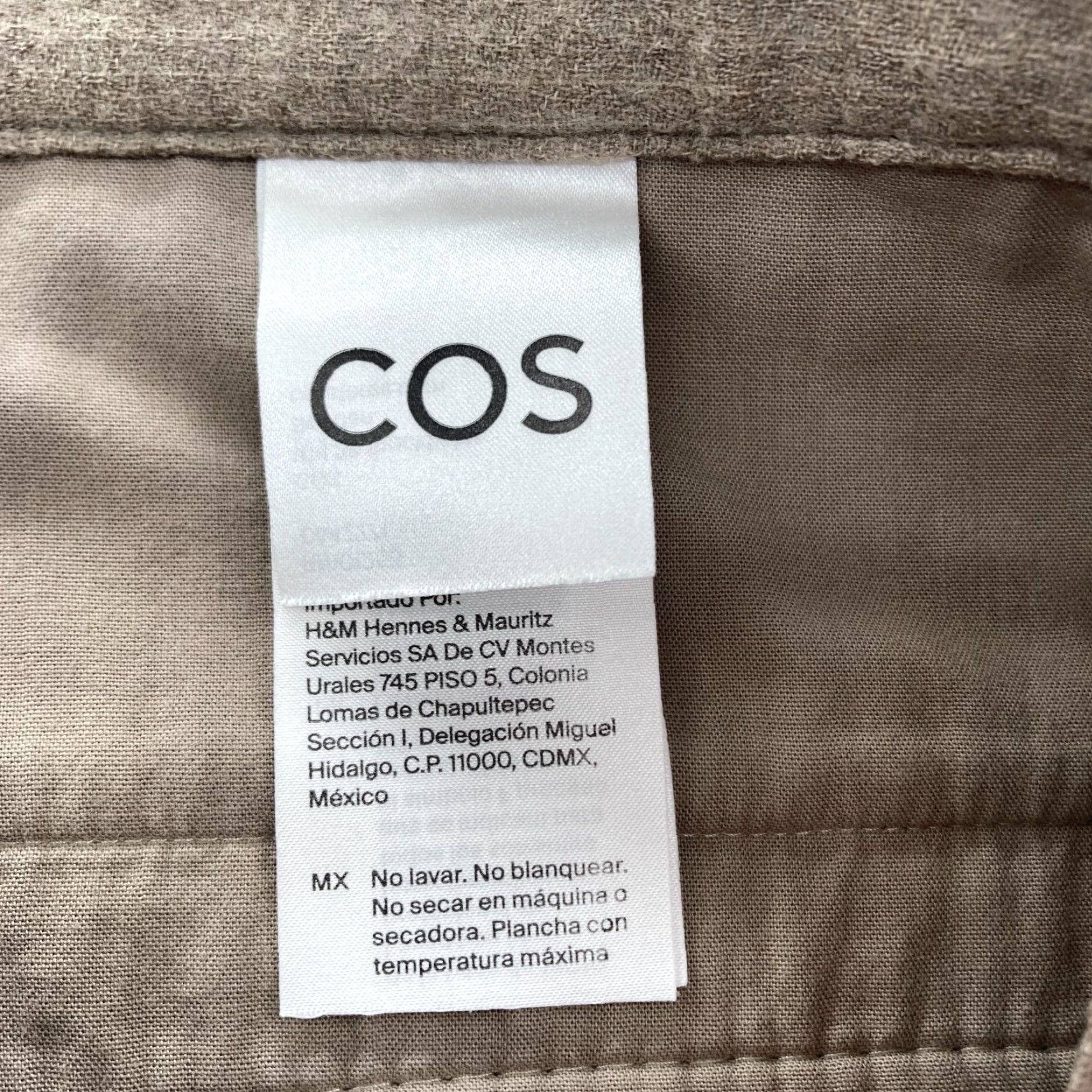 Cos COS Dress Pants Mens 38R Brown Wool Blend Stretch Pleated Slim Tapered Turkey Size US 38 / EU 54 - 5 Thumbnail