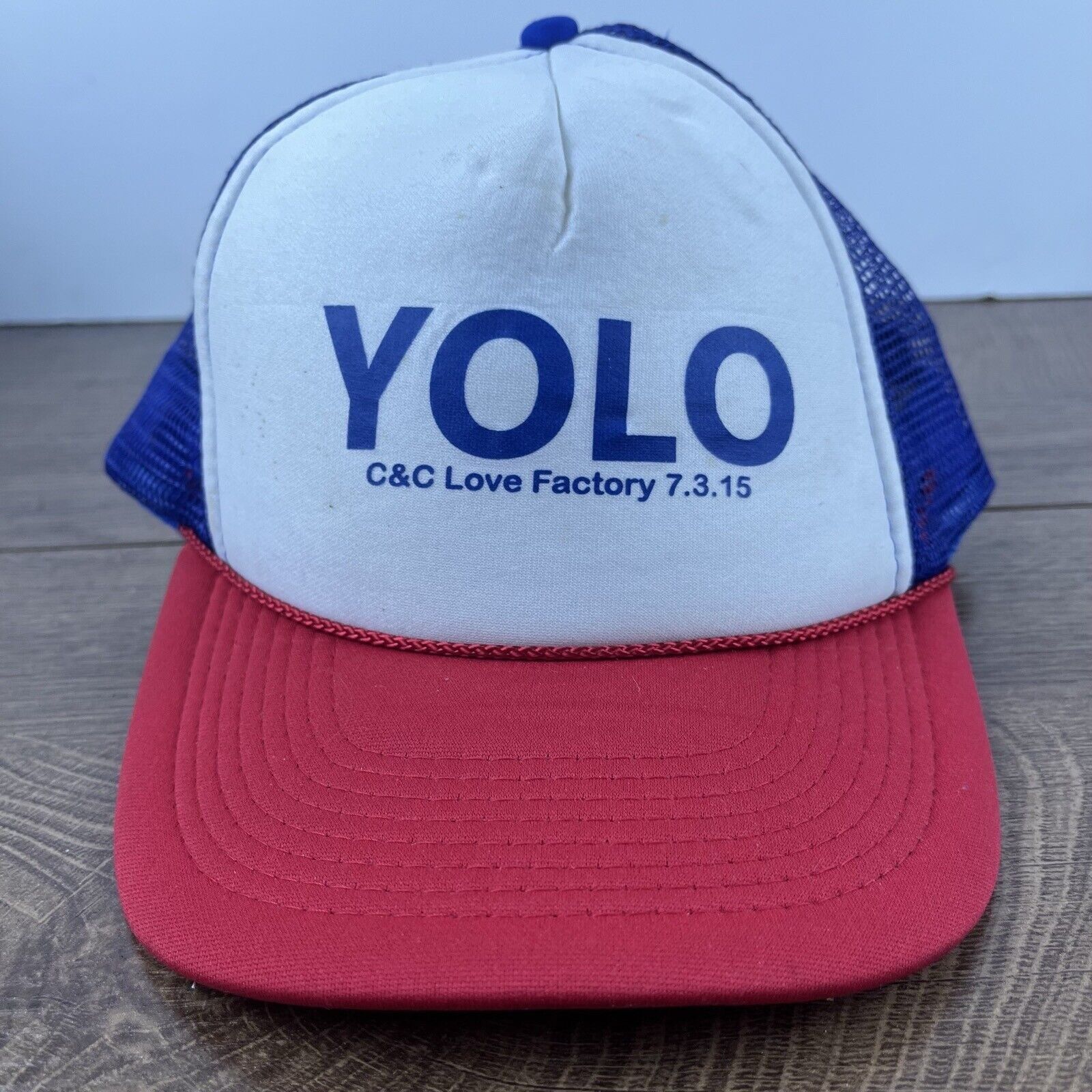 Other YOLO Snapback Hat Adjustable Hat White Adjustable Hat White Size ONE SIZE - 1 Thumbnail