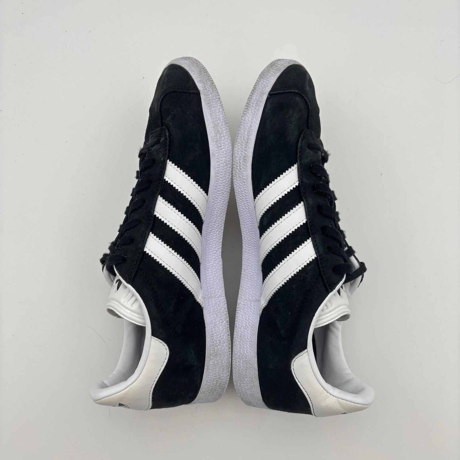 Adidas Adidas Gazelle Core Black Cloud White Suede Sneakers M's 8.5 Size US 8.5 / EU 41-42 - 7 Thumbnail