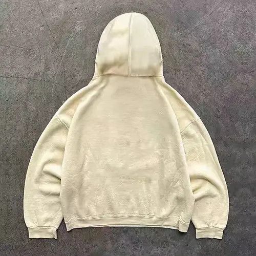 Japanese Brand Komuro x Chie Beige casual retro letter print hoodie y2k Size US L / EU 52-54 / 3 - 2 Thumbnail