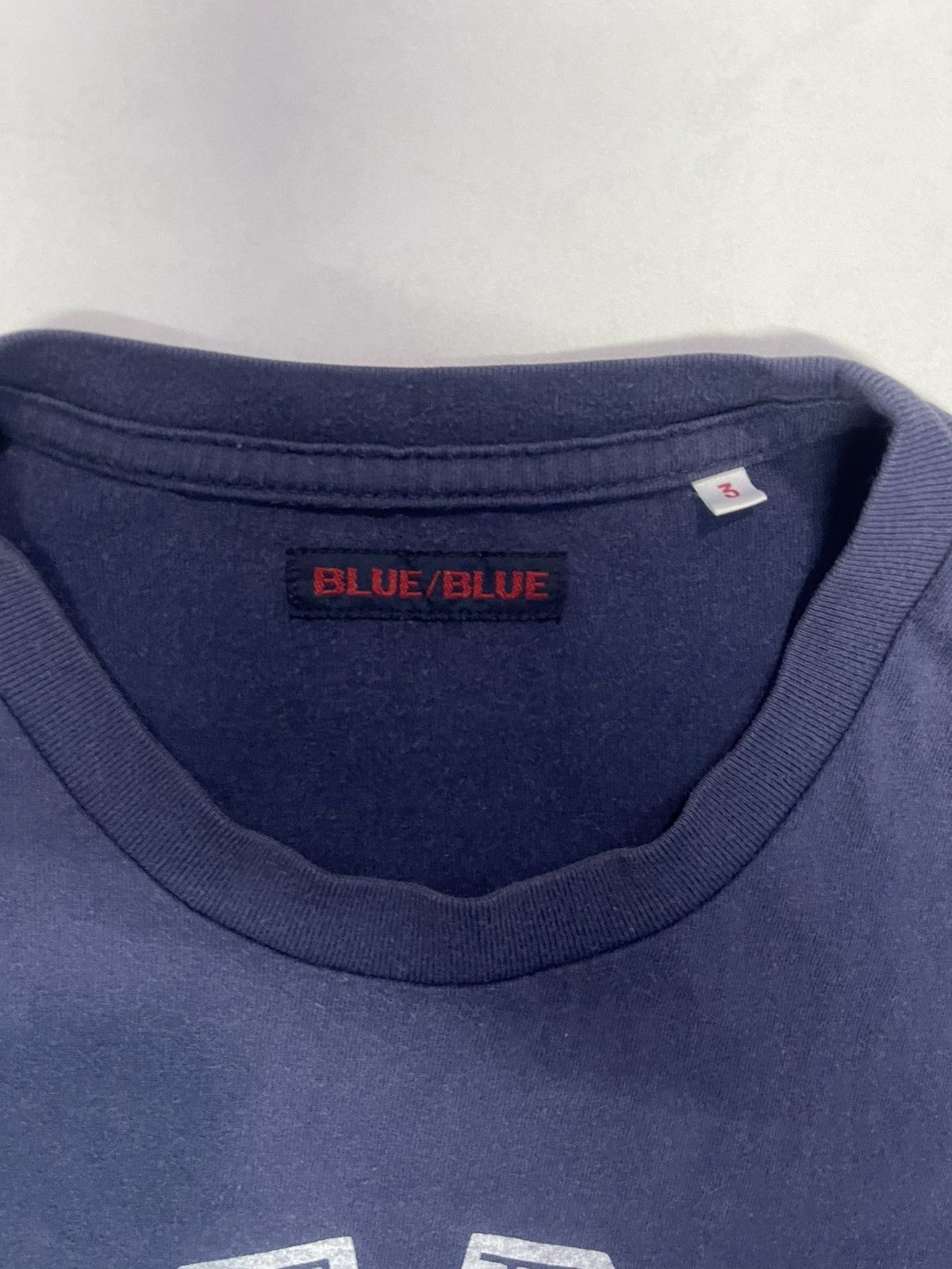 Blue Blue Japan × Japanese Brand 🔥HOT🔥VINTAGE BLUE BLUE SPELL OUT VERY RARE Size US L / EU 52-54 / 3 - 3 Thumbnail