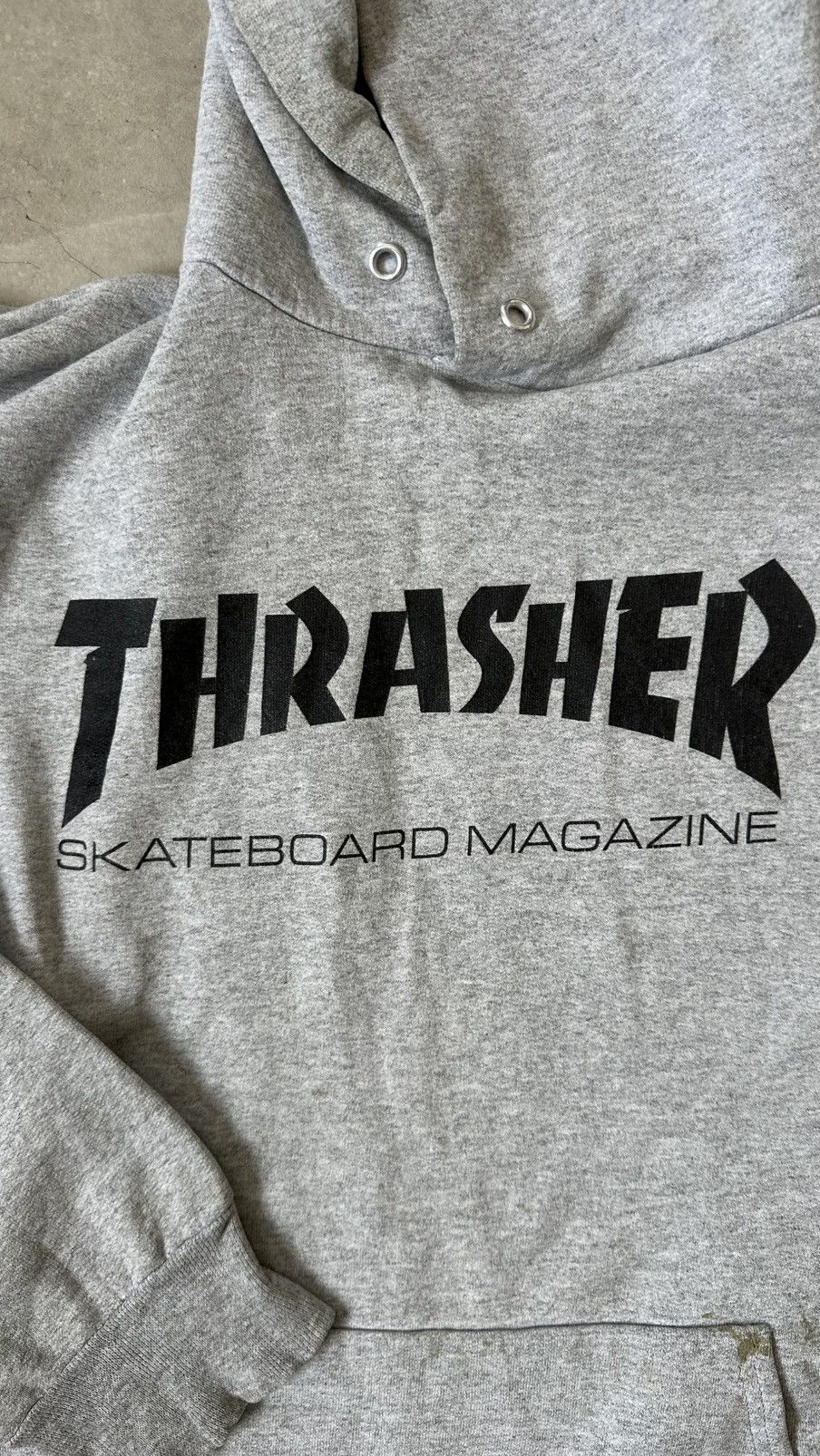 Thrasher VINTAGE THRASHER THRASED HOODIE Size US L / EU 52-54 / 3 - 2 Thumbnail