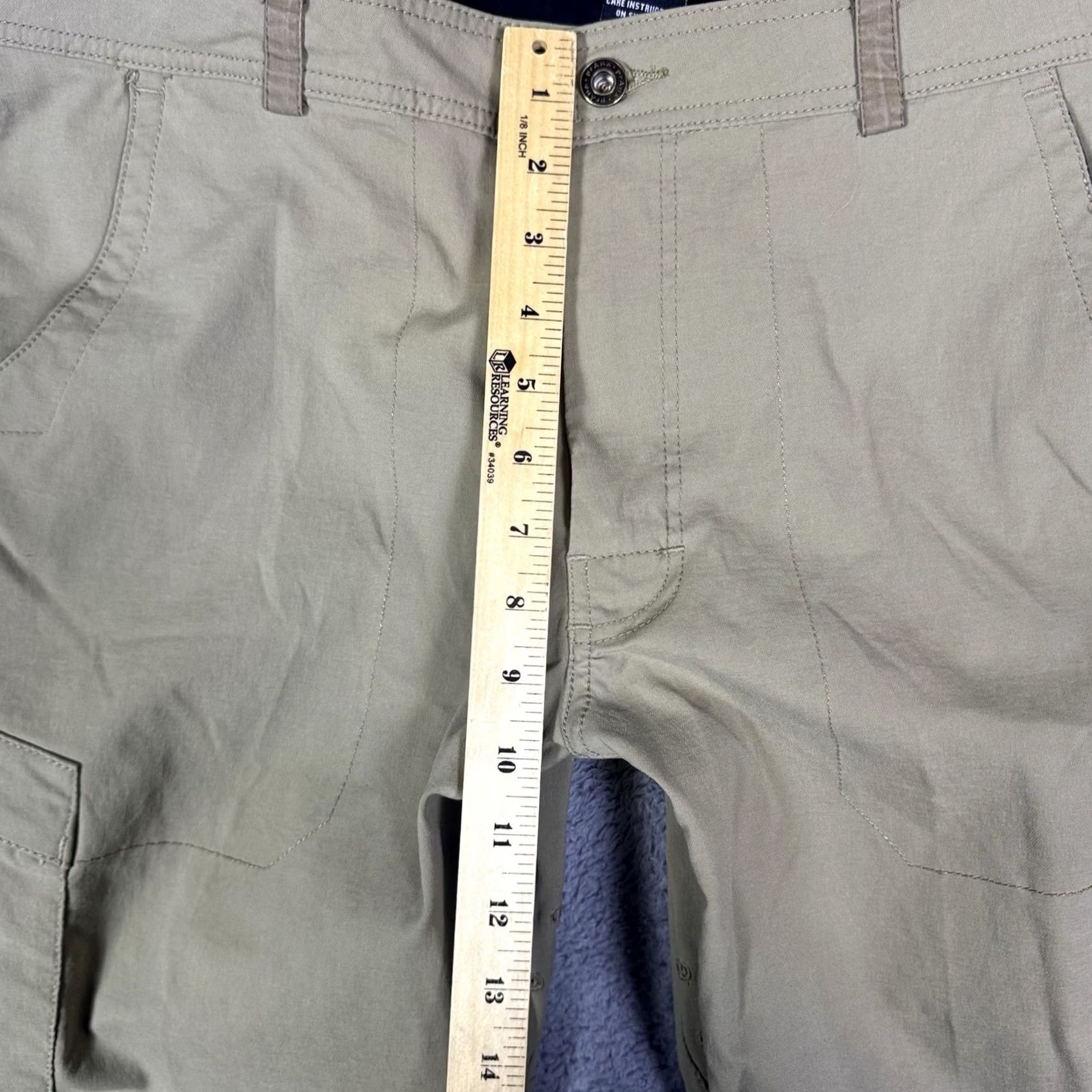Prana Prana Womens Size 34 Softshell Roll Up Zip Convertible Vintage Stretch Pants Size US 34 / EU 50 - 7 Thumbnail