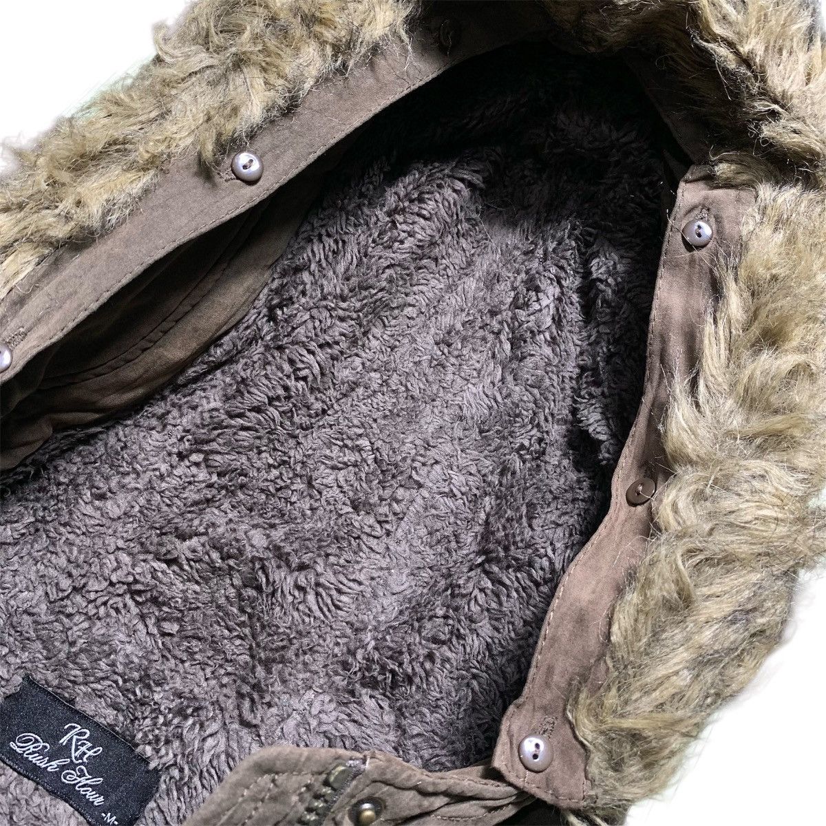 Japanese Brand Rush Hour Faux Fur Long Parkas Jacket Japanese Brand Size US L / EU 52-54 / 3 - 5 Thumbnail
