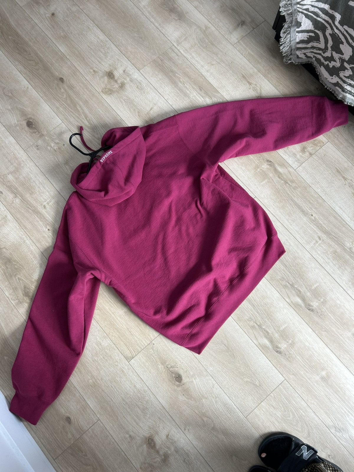 Supreme Supreme Raspberry S Logo Zip Up Hoodie Size US XL / EU 56 / 4 - 6 Thumbnail
