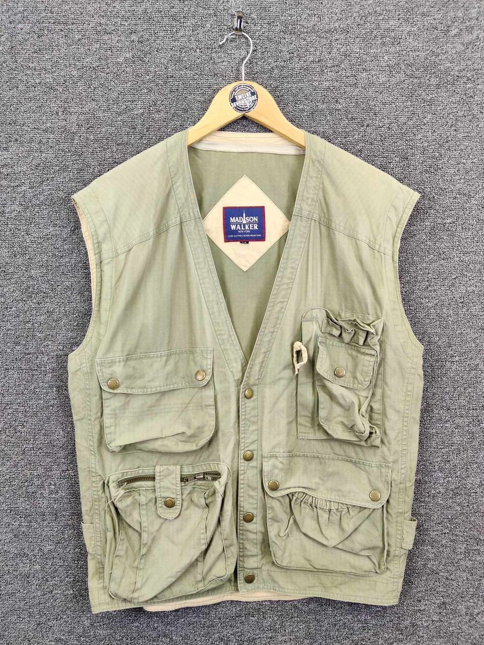 Japanese Brand Madison Walker Tactical Mutltipocket Vest Size US L / EU 52-54 / 3 - 1 Thumbnail