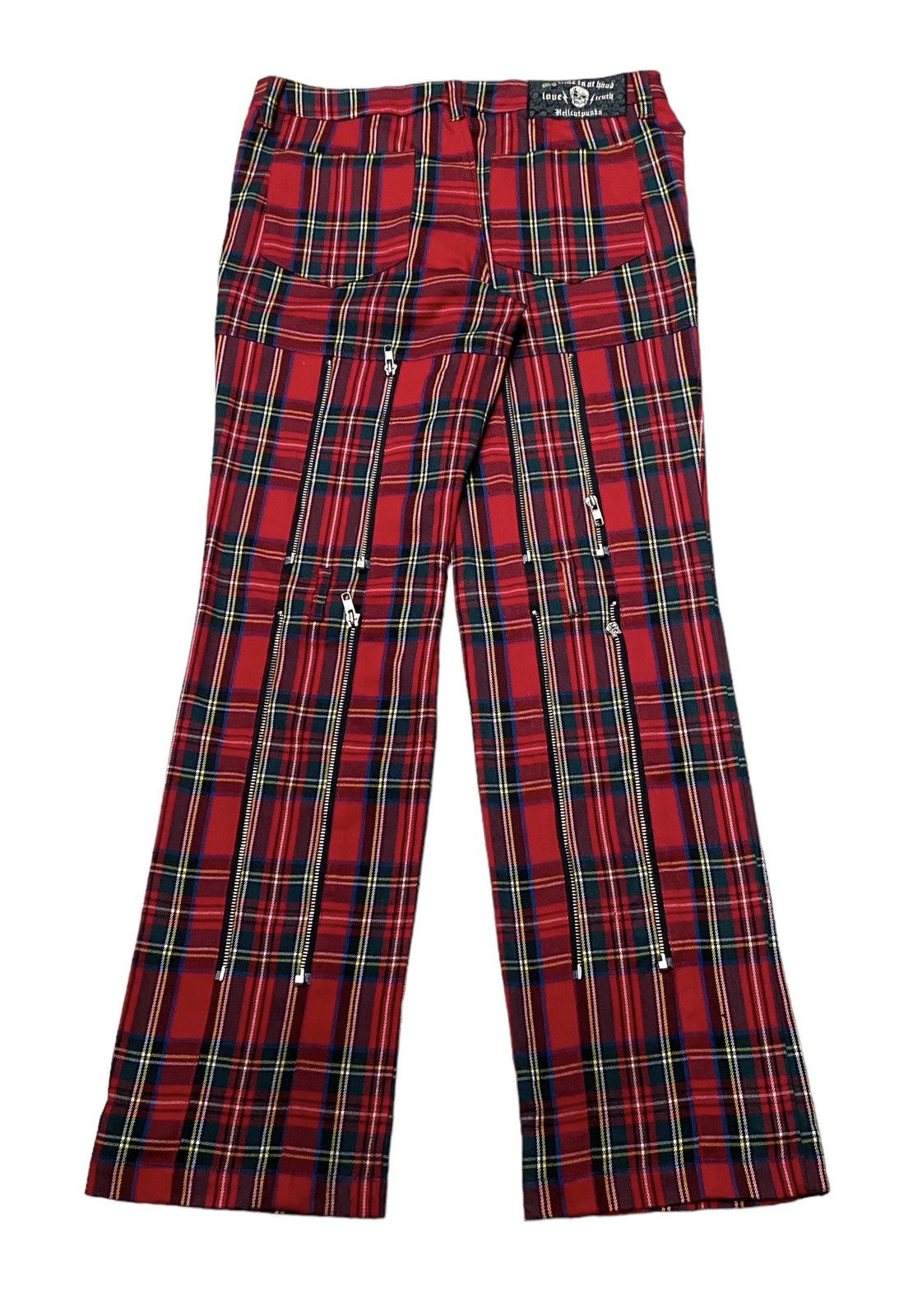 Japanese Brand × Vintage Vintage Japanese Brand Hell Cat Punk Bondage Pants 1990s Size US 30 / EU 46 - 2 Thumbnail
