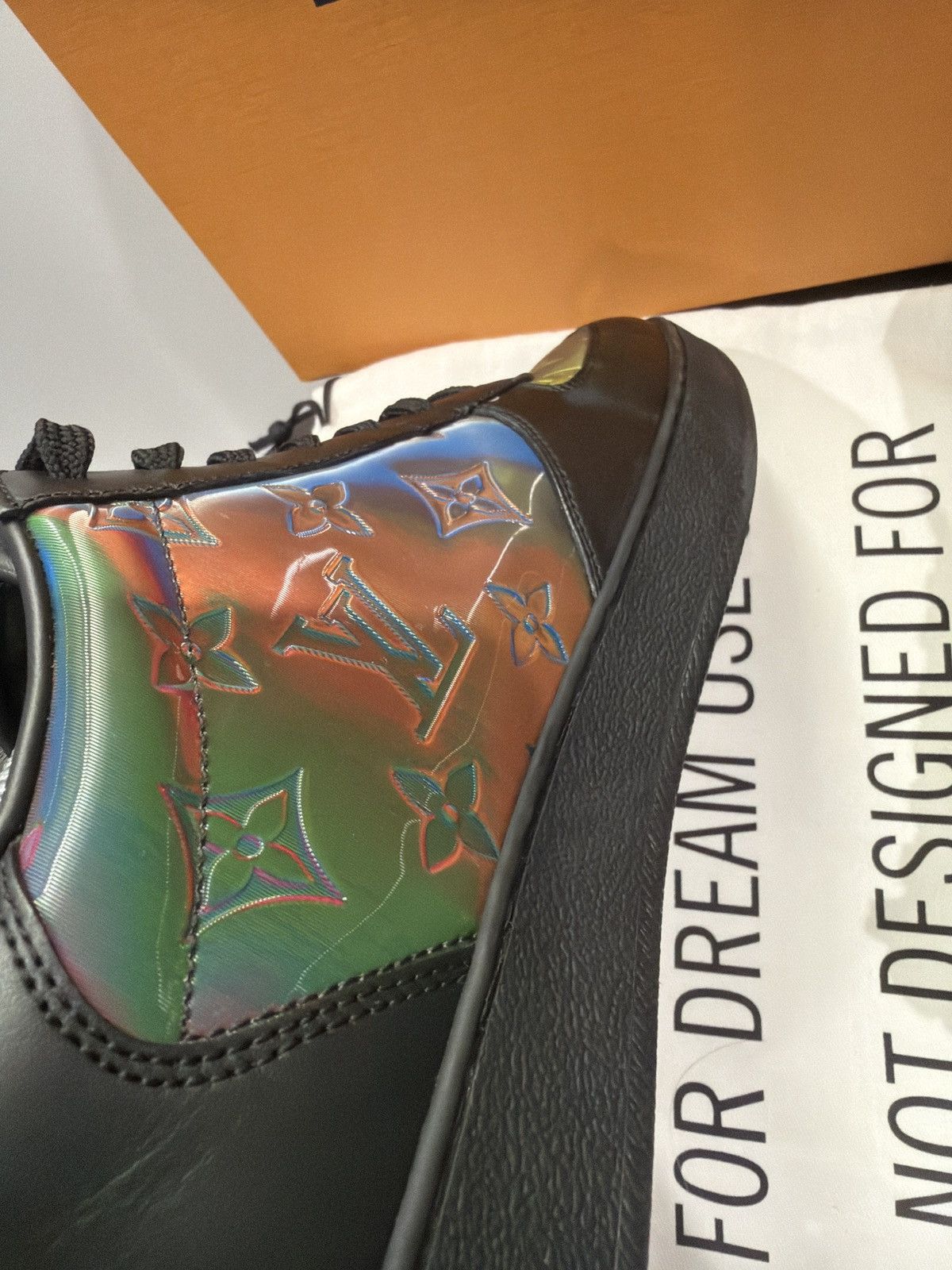 Louis Vuitton Louis Vuitton Iridescent Monogram – Black Rainbow LV Size US 9 / EU 42 - 3 Thumbnail
