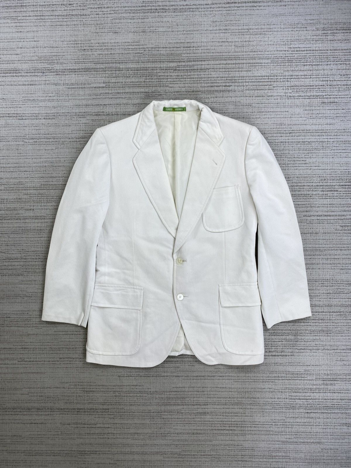 Fred Perry × Japanese Brand × Vintage Vintage Fred Perry Double Button Coat Jacket Size US M / EU 48-50 / 2 - 1 Thumbnail