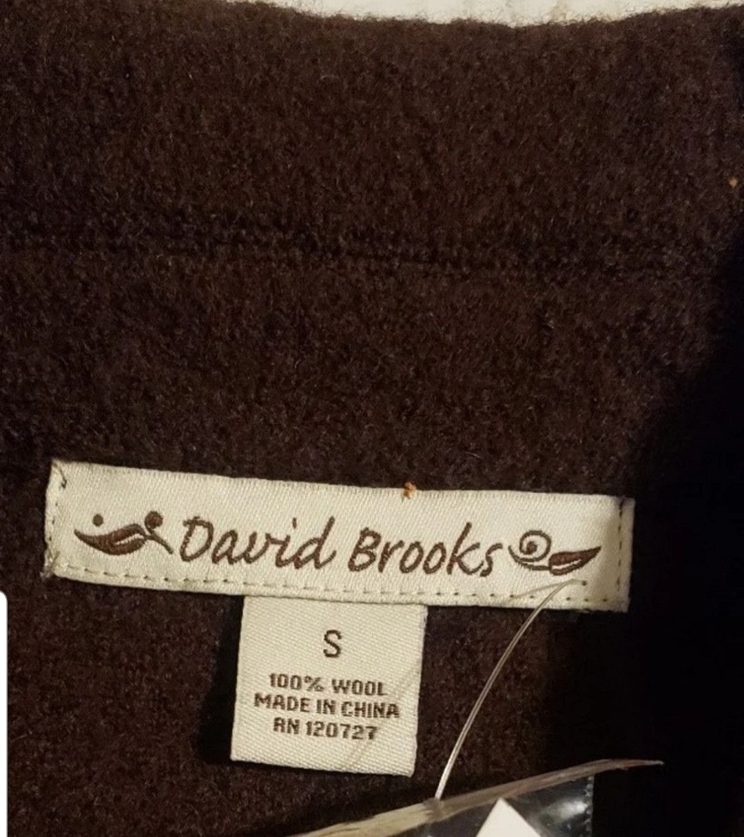 Other LADIES DAVID BROOKS "URBAN EXPLORER" MOTO CHIC WOOL JACKET S Size S / US 4 / IT 40 - 2 Thumbnail