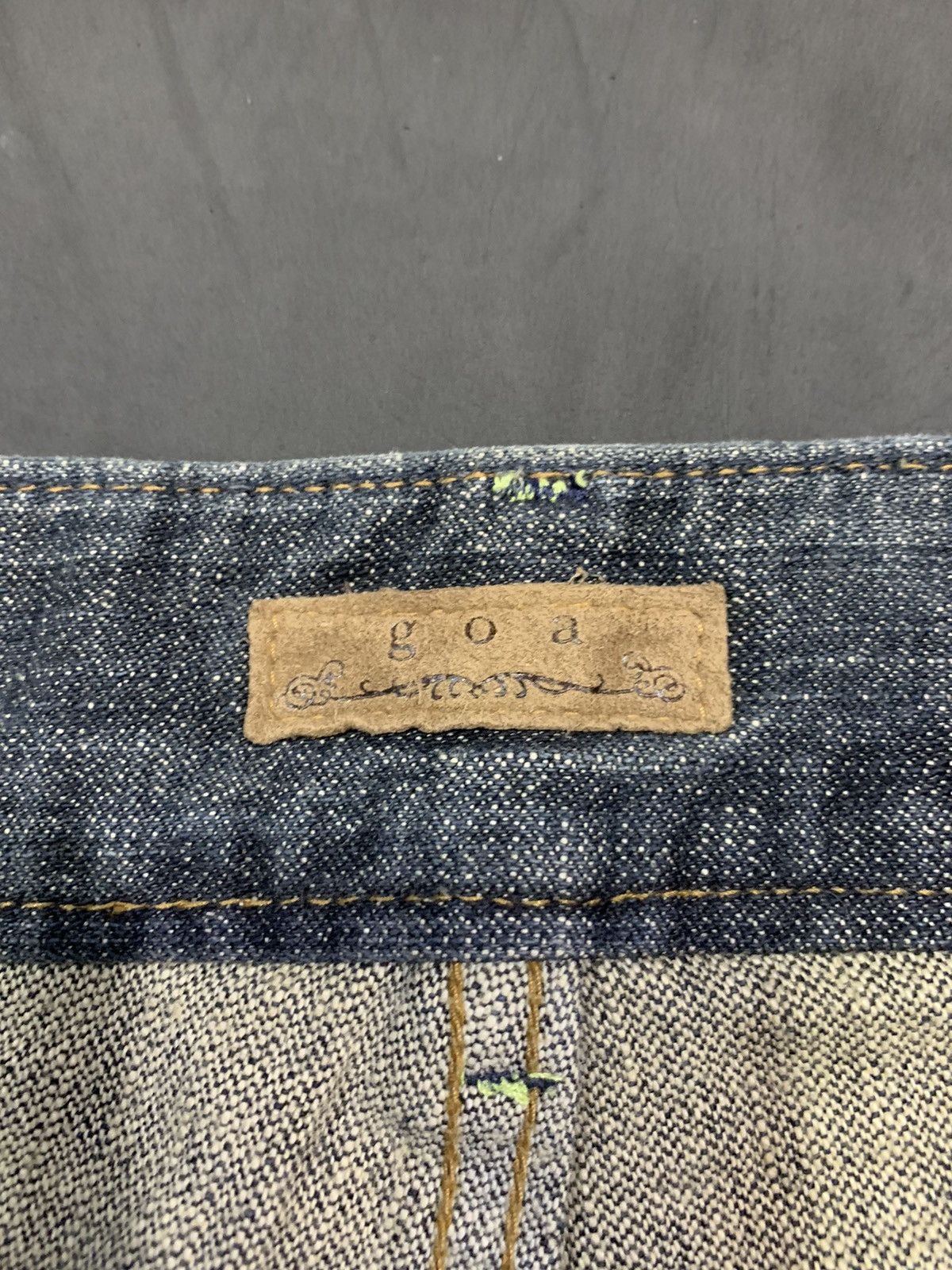 14th Addiction × If Six Was Nine × Le Grande Bleu (L.G.B.) 💸BINDINGOFFER💸G.O.A distressed jeans Size 28" / US 6 / IT 42 - 6 Thumbnail