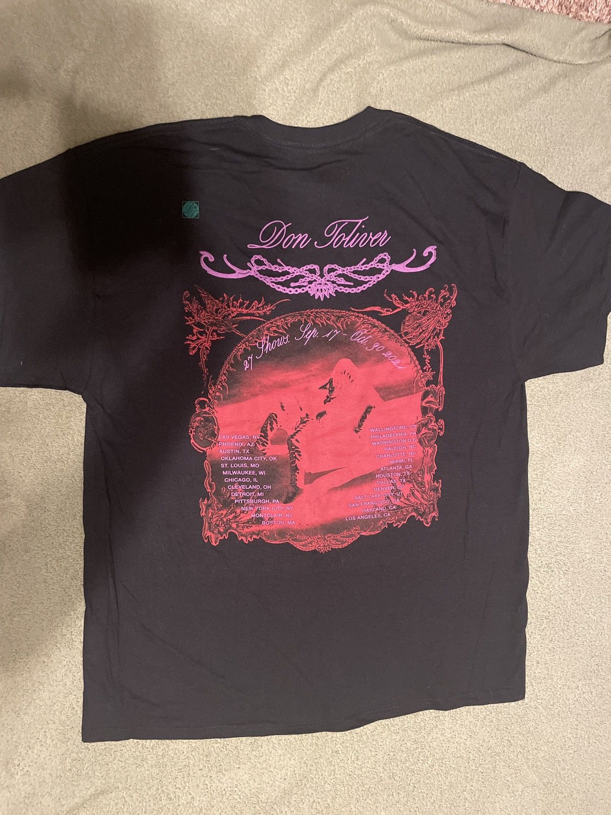Band Tees Cactus Jackboys X Don Toliver Size US XL / EU 56 / 4 - 1 Thumbnail