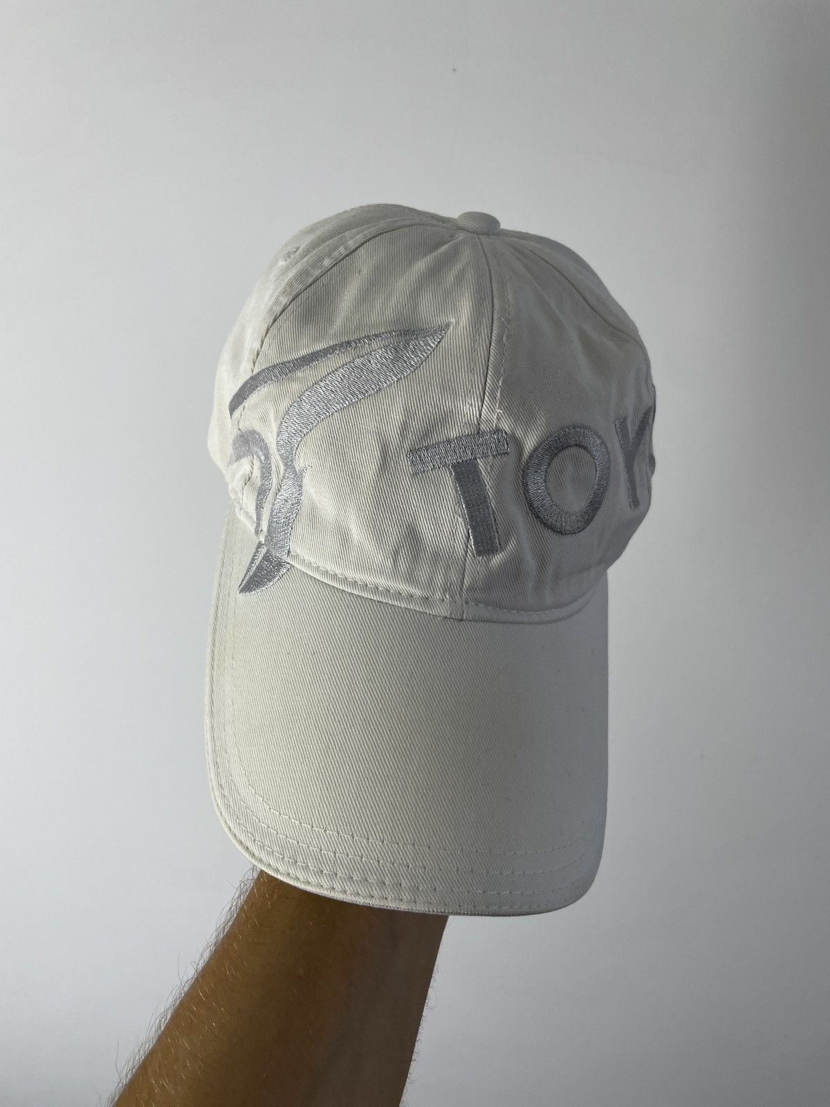 Formula 1 Vintage Toyota Panasonic racing White Cap embroidered Size ONE SIZE - 2 Thumbnail