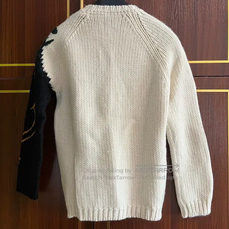Valentino Valentino Women's knitted intarsia pullover Size S / US 4 / IT 40 - 2 Thumbnail