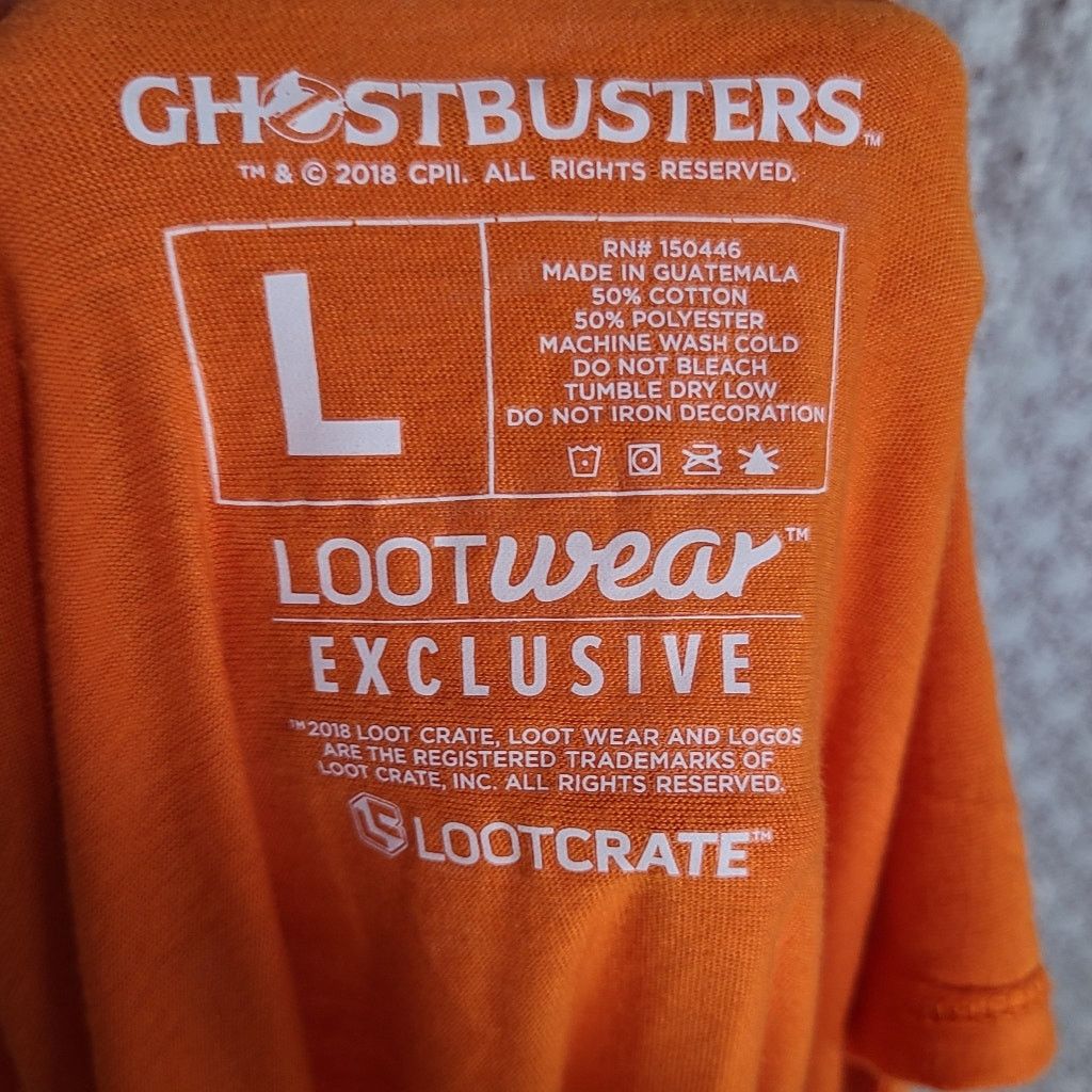 Crate Ghostbusters Loot crate Sigourney weaver orange top large Size L / US 10 / IT 46 - 7 Thumbnail