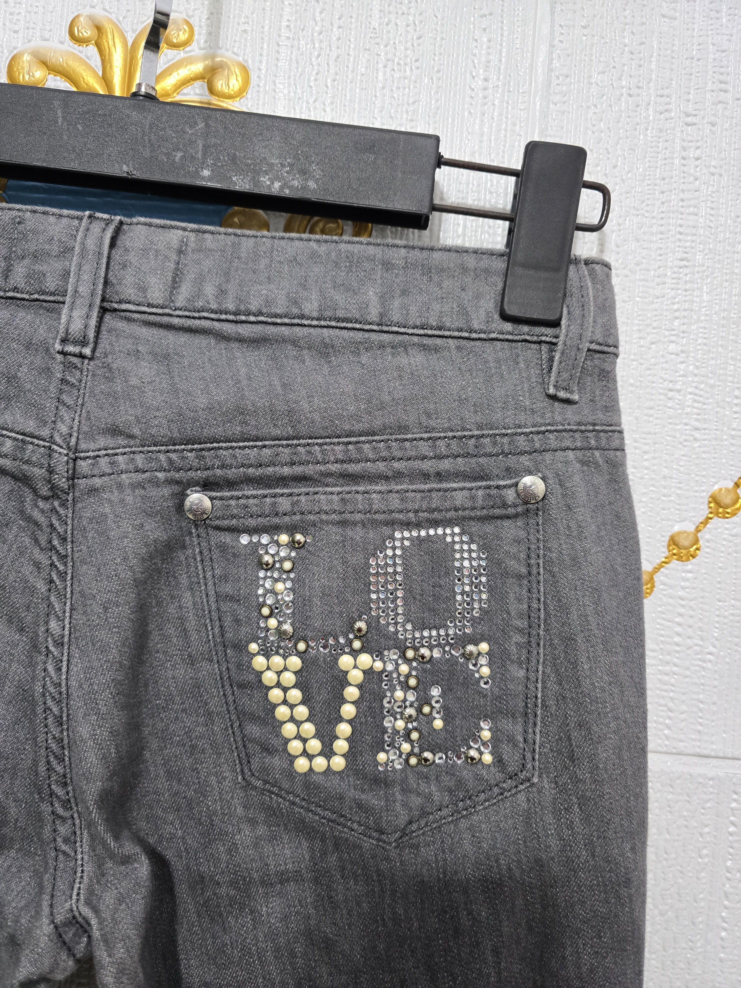 Love Moschino × Moschino MOSCHINO jeans women size small w27 never worn Size 27" / US 4 / IT 40 - 6 Thumbnail