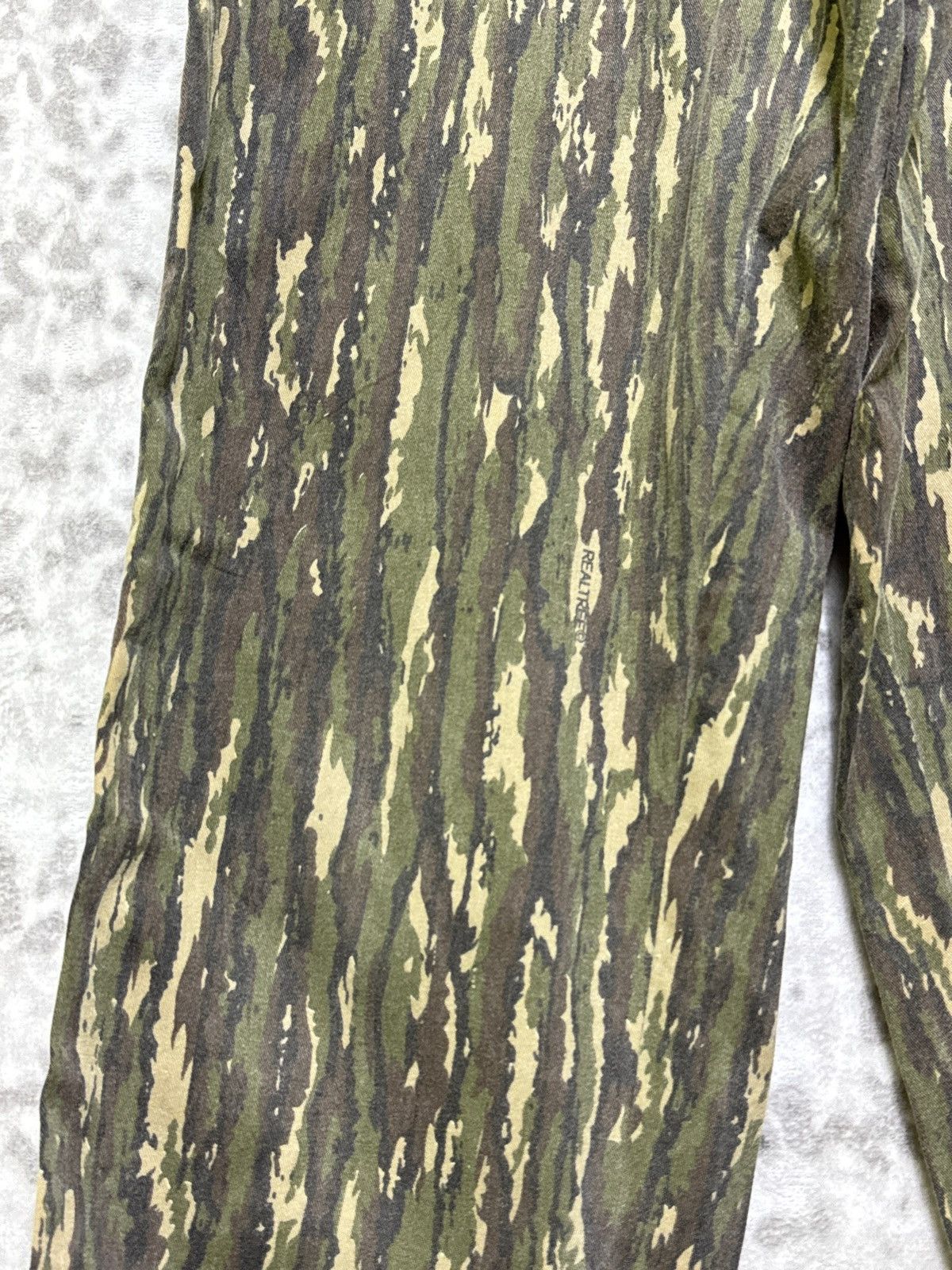 Realtree Vintage Spartan Realtree Camouflage Baggy Talon Zip Trouser Size US 29 - 7 Thumbnail