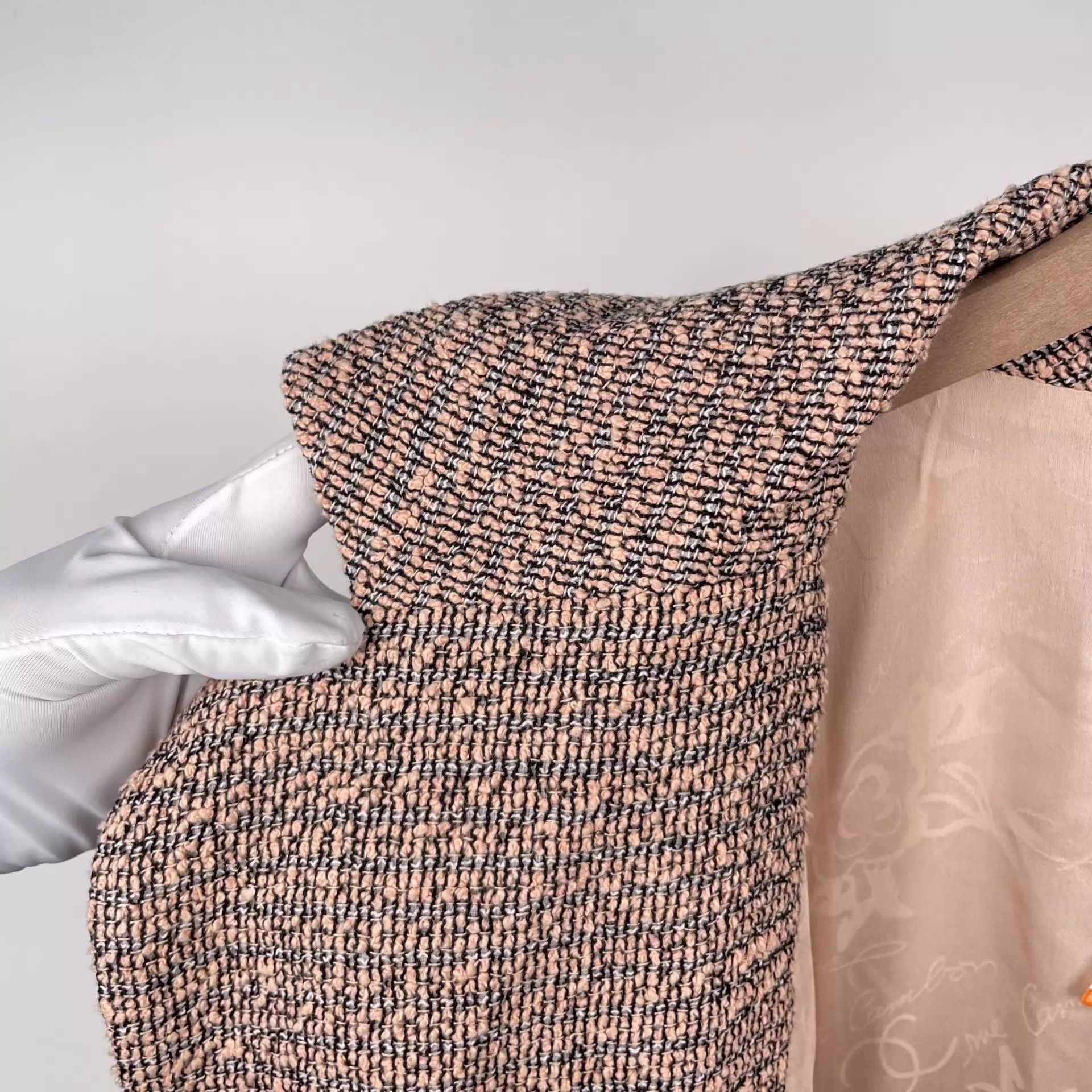 Chanel CHANEL 18P Soft Wool Long Coat Pink 36 Size XS / US 0-2 / IT 36-38 - 4 Thumbnail