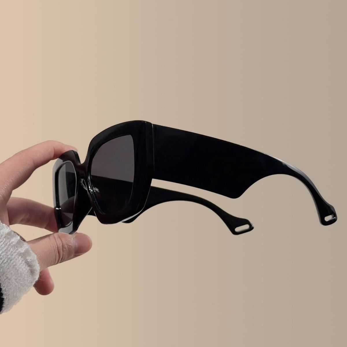 Electric Visual Modern Street ins style custom avant-garde sunglasses Size ONE SIZE - 2 Thumbnail