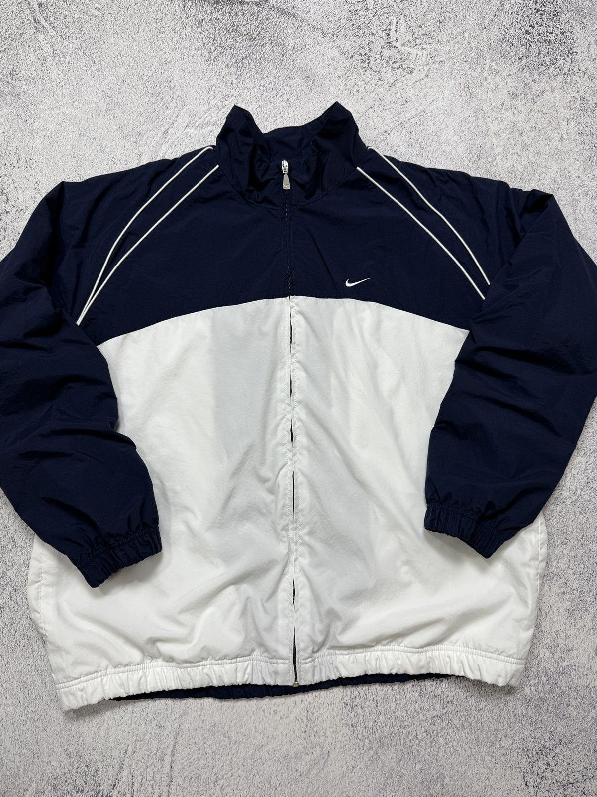 Nike Vintage 00s Nike Nylon Tracksuit Jacket And Pants Size US XXL / EU 58 / 5 - 5 Thumbnail
