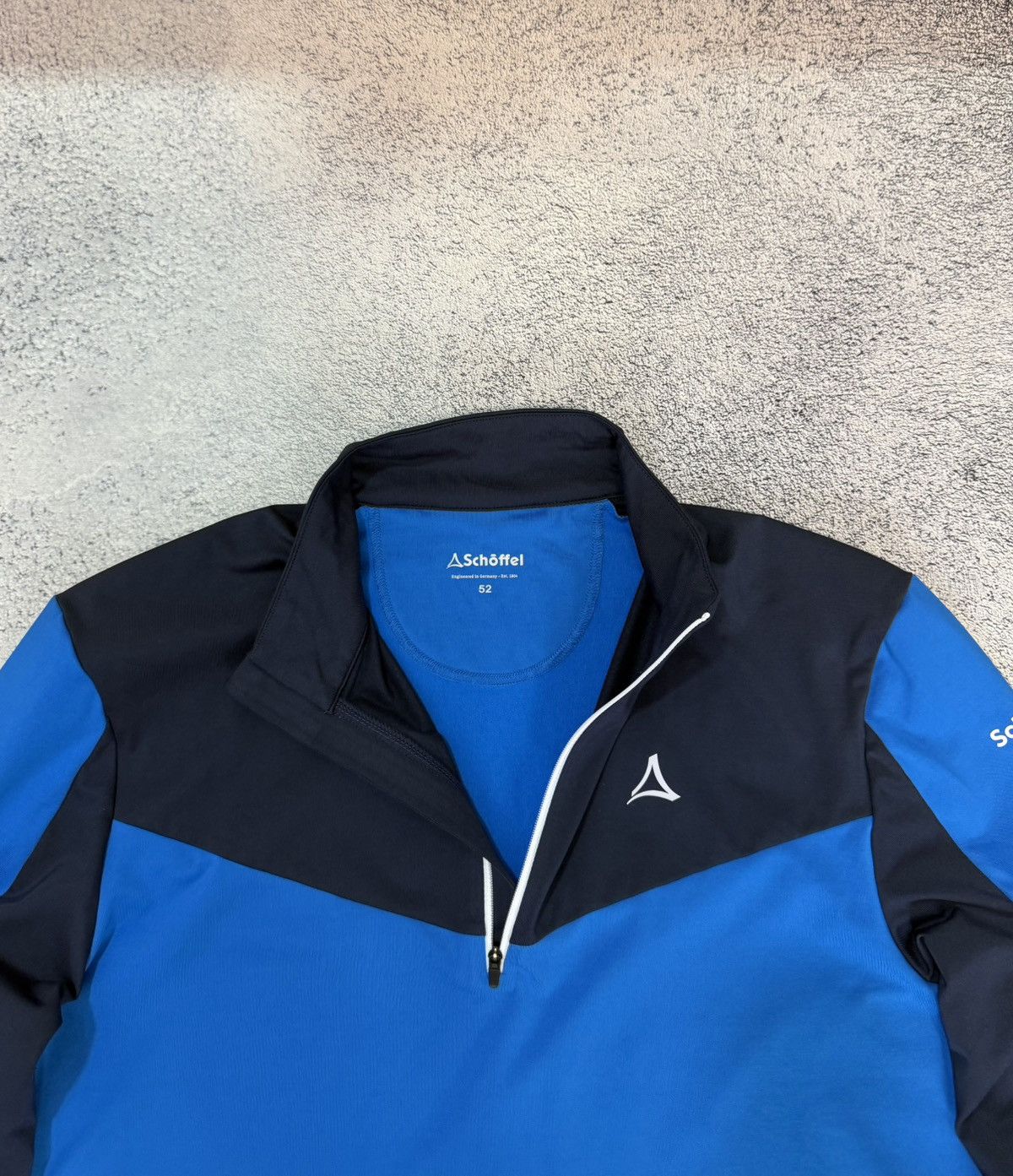 Other Schoffel Fiss Half Zip Pullover Men L Ski Base Layer Stretch Size US L / EU 52-54 / 3 - 6 Thumbnail