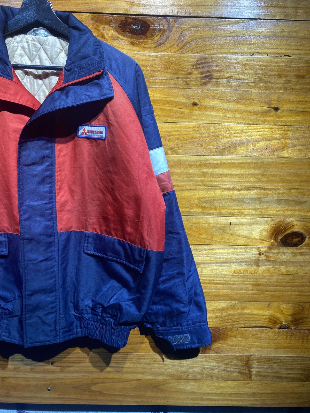 Japanese Brand VINTAGE MITSUBISHI BOMBER JACKET MADE IN JAPAN Size US L / EU 52-54 / 3 - 4 Thumbnail