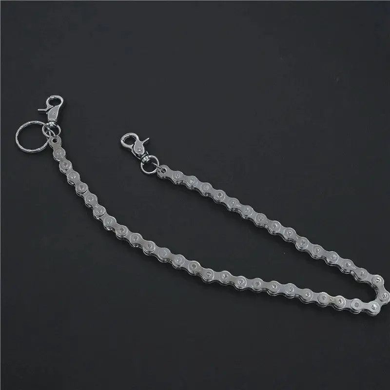 Japanese Brand × Vintage Punk Rock Unique Metal Minimalist Bicycle Chain Keychains Size ONE SIZE - 4 Thumbnail