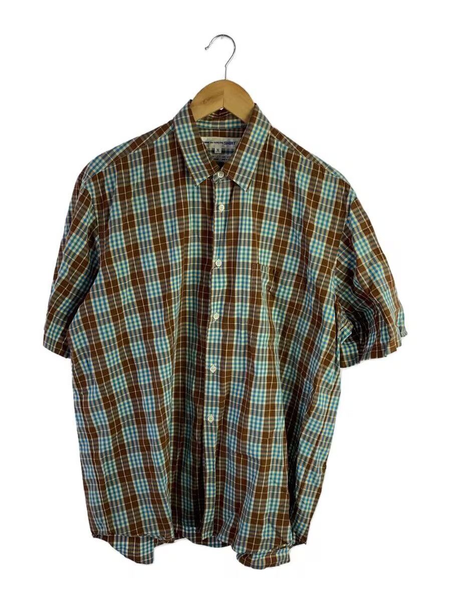 Comme des Garcons × Comme des Garcons SHIRT Plaid Short Sleeve Button Shirt - Comme Des Garcons Size US M / EU 48-50 / 2 - 1 Thumbnail
