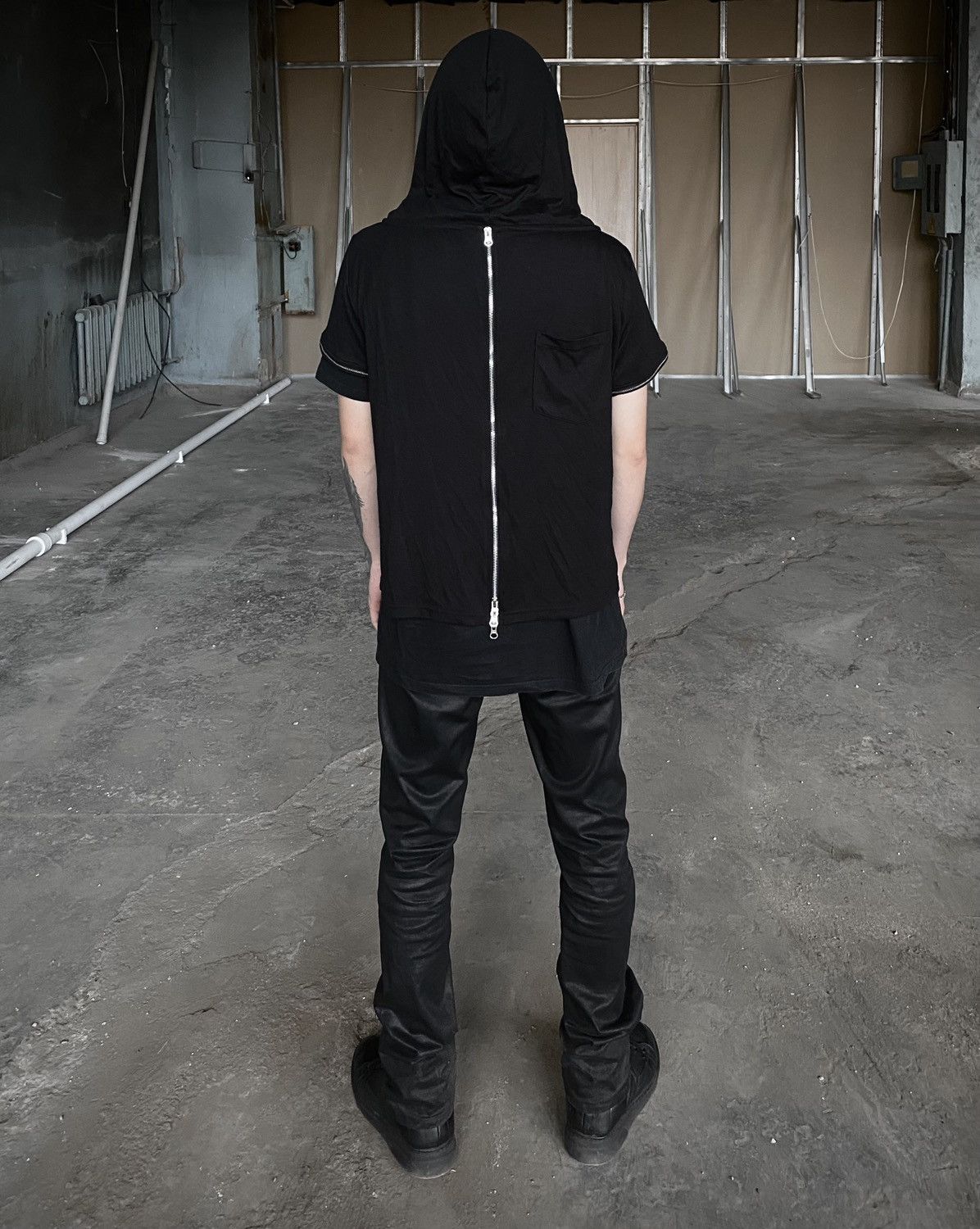 PPFM PPFM gimp multi-zip sleeveless hoodie Size US M / EU 48-50 / 2 - 3 Thumbnail