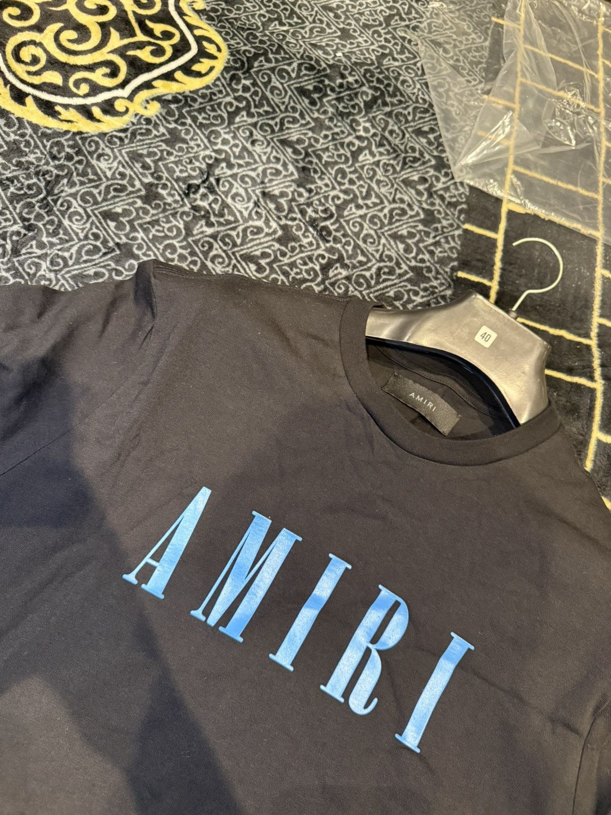 Amiri AMIRI Black T-Shirt - 100% Authentic - Size M - NEW Size US M / EU 48-50 / 2 - 2 Thumbnail