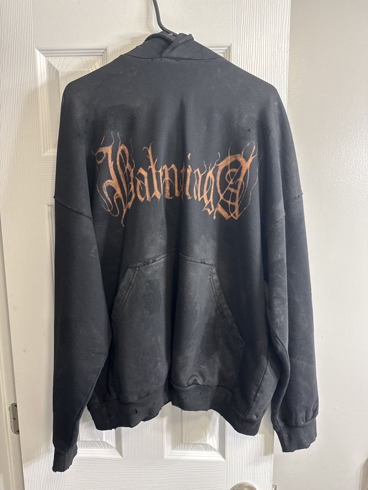 Balenciaga Balenciaga Heavy Metal Hoodie | Grailed