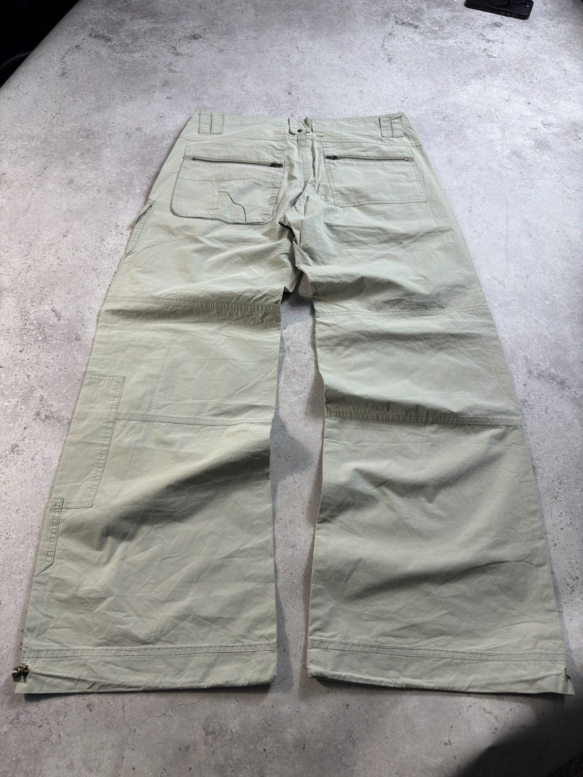 Hysteric Glamour × Japanese Brand × Junya Watanabe Vintage Japanese Zip Baggy Balenci Style Pants Pants Size US 30 / EU 46 - 2 Thumbnail