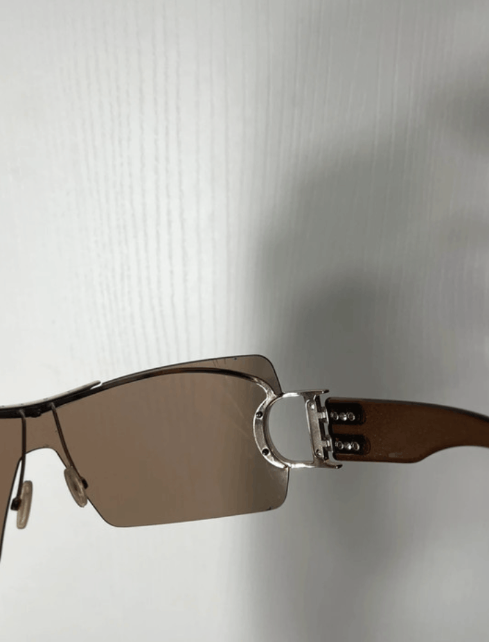 Dior DIOR Sunglasses Airspeed Mask Ski Wrap Shield Logo RI956 Size ONE SIZE - 5 Thumbnail