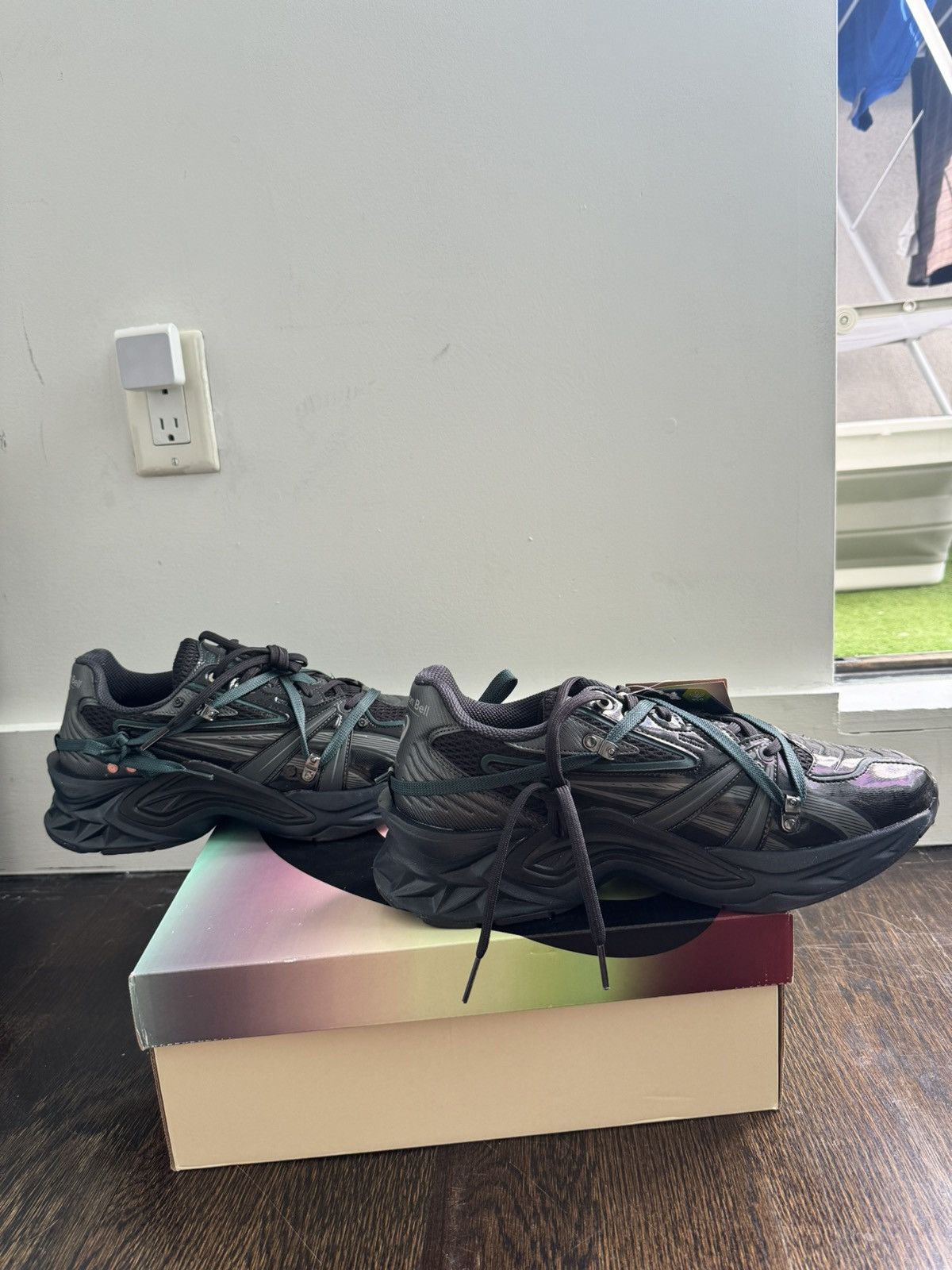 Andersson Bell × Asics Protoblast sneaker black/graphite grey Size US 9 / EU 42 - 8 Thumbnail