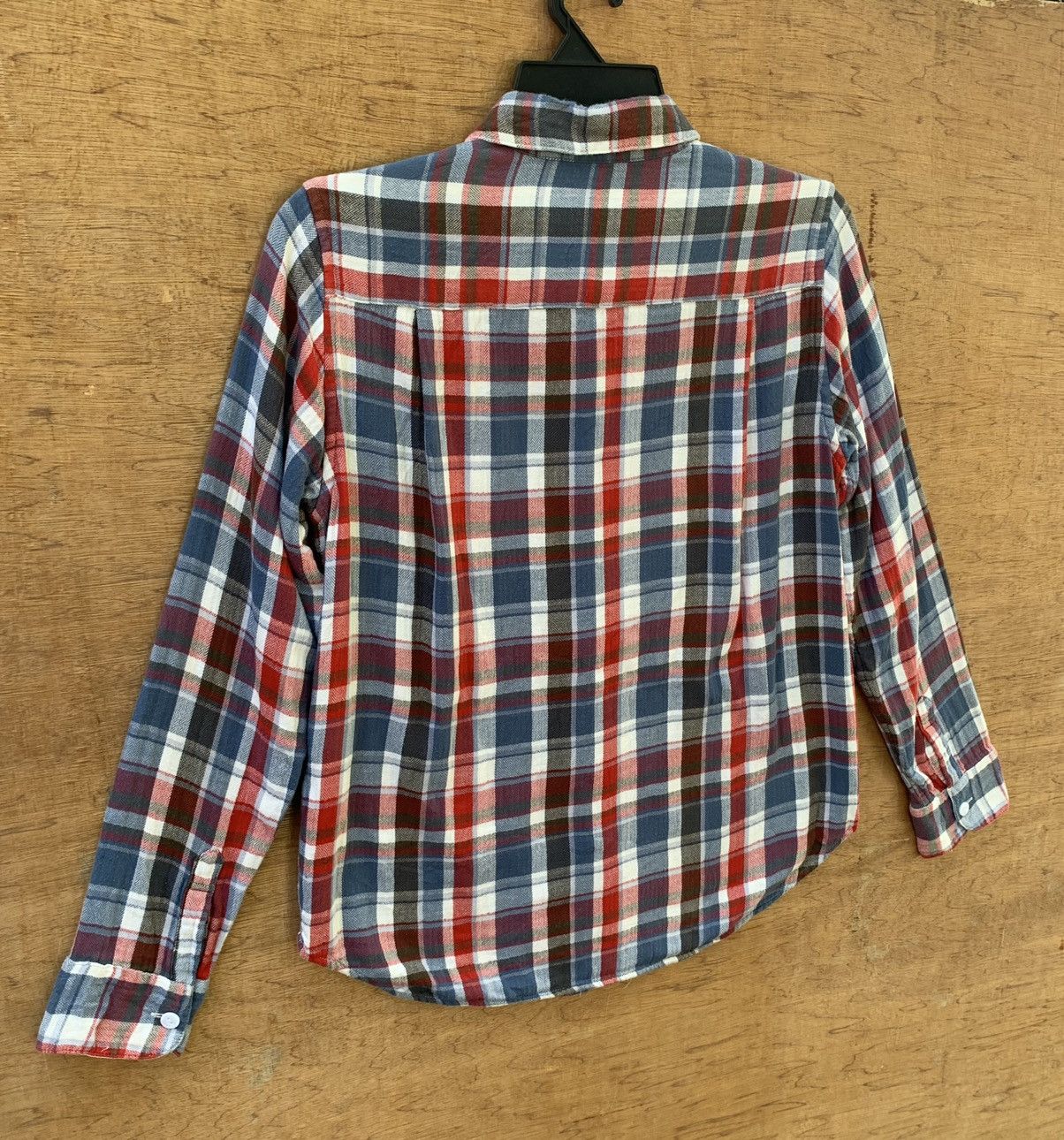 Issey Miyake Ne-net x Issey Miyake Plaid Tartan Flannel Shirt Size US M / EU 48-50 / 2 - 6 Thumbnail