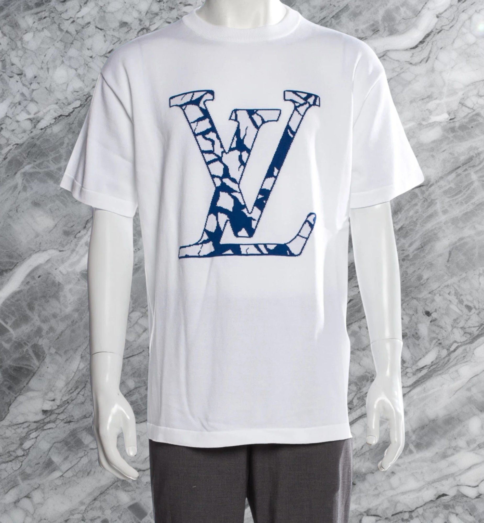 Louis Vuitton Louis Vuitton Monogram White 3 Symbols Logo T-Shirt 