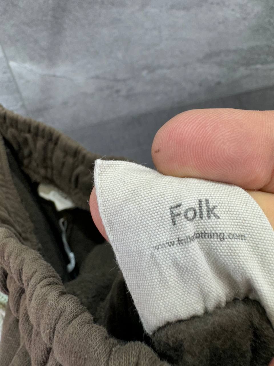 Folk Folk Flat Cotton Casual Mens Brown Shorts Size US 34 / EU 50 - 12 Thumbnail