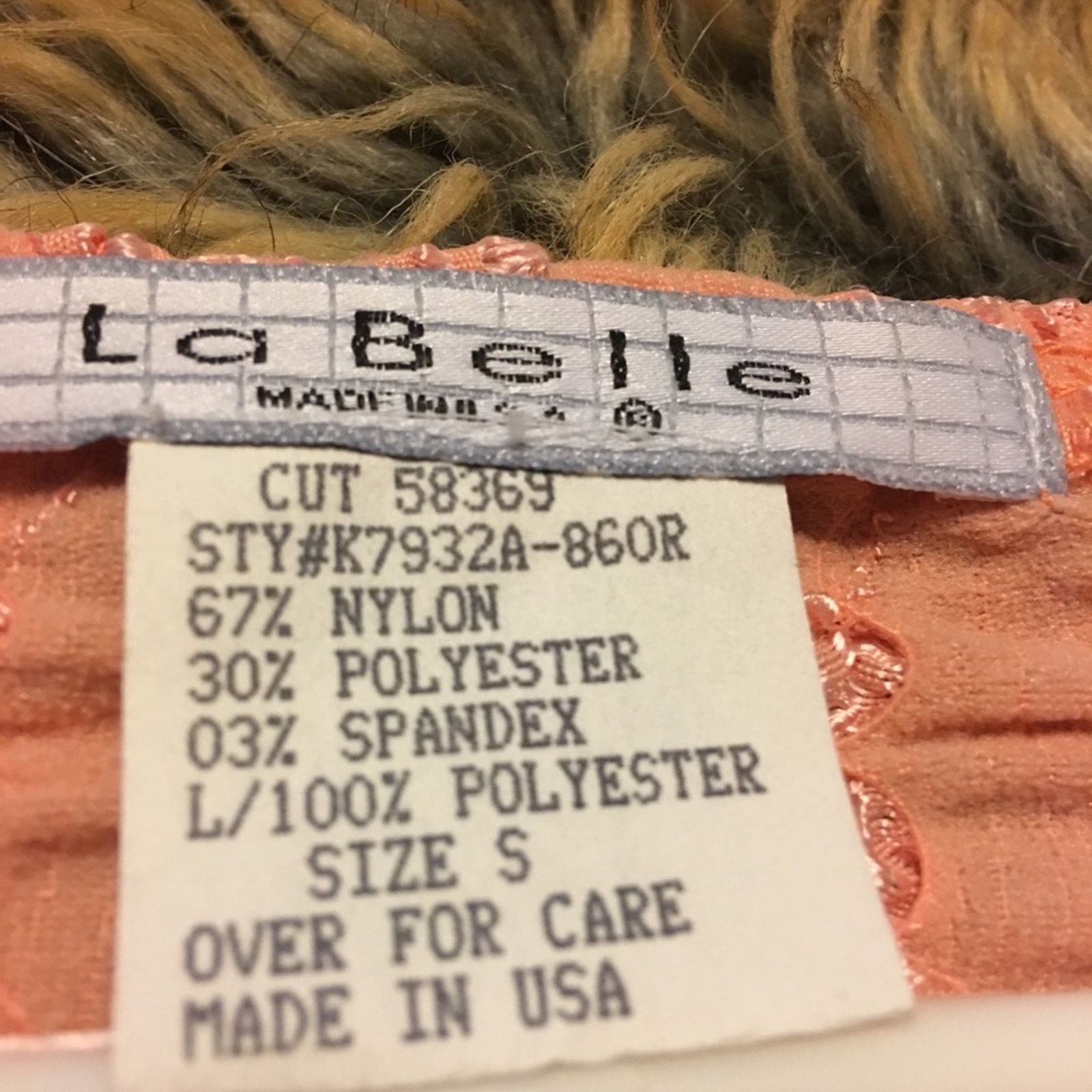 Other La Belle light pink stretch embroidered top NWT S Size S / US 4 / IT 40 - 8 Thumbnail