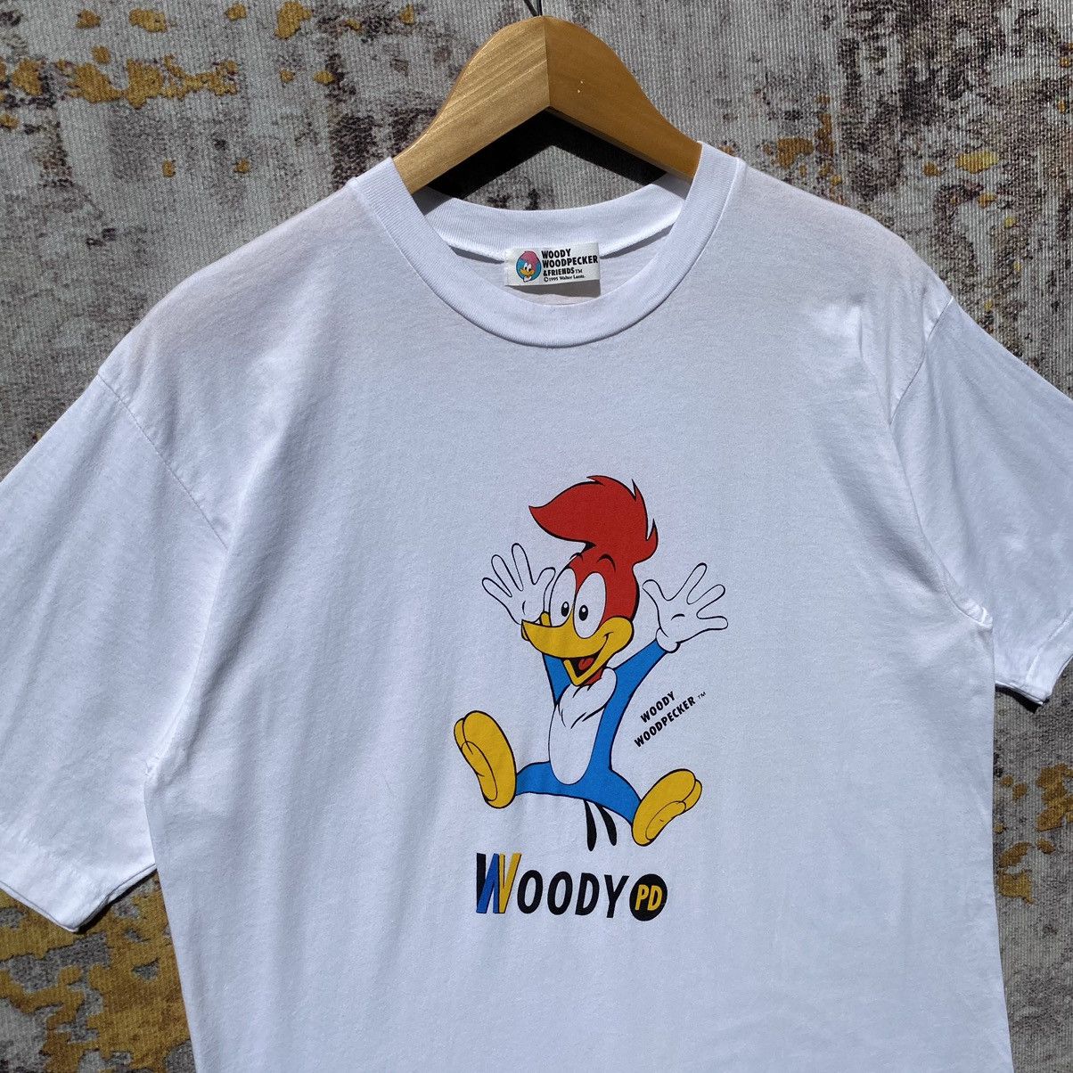 Universal Studios × Vintage Vintage 1995 Woody Woodpecker Cartoon Character Shirt Size US M / EU 48-50 / 2 - 5 Thumbnail