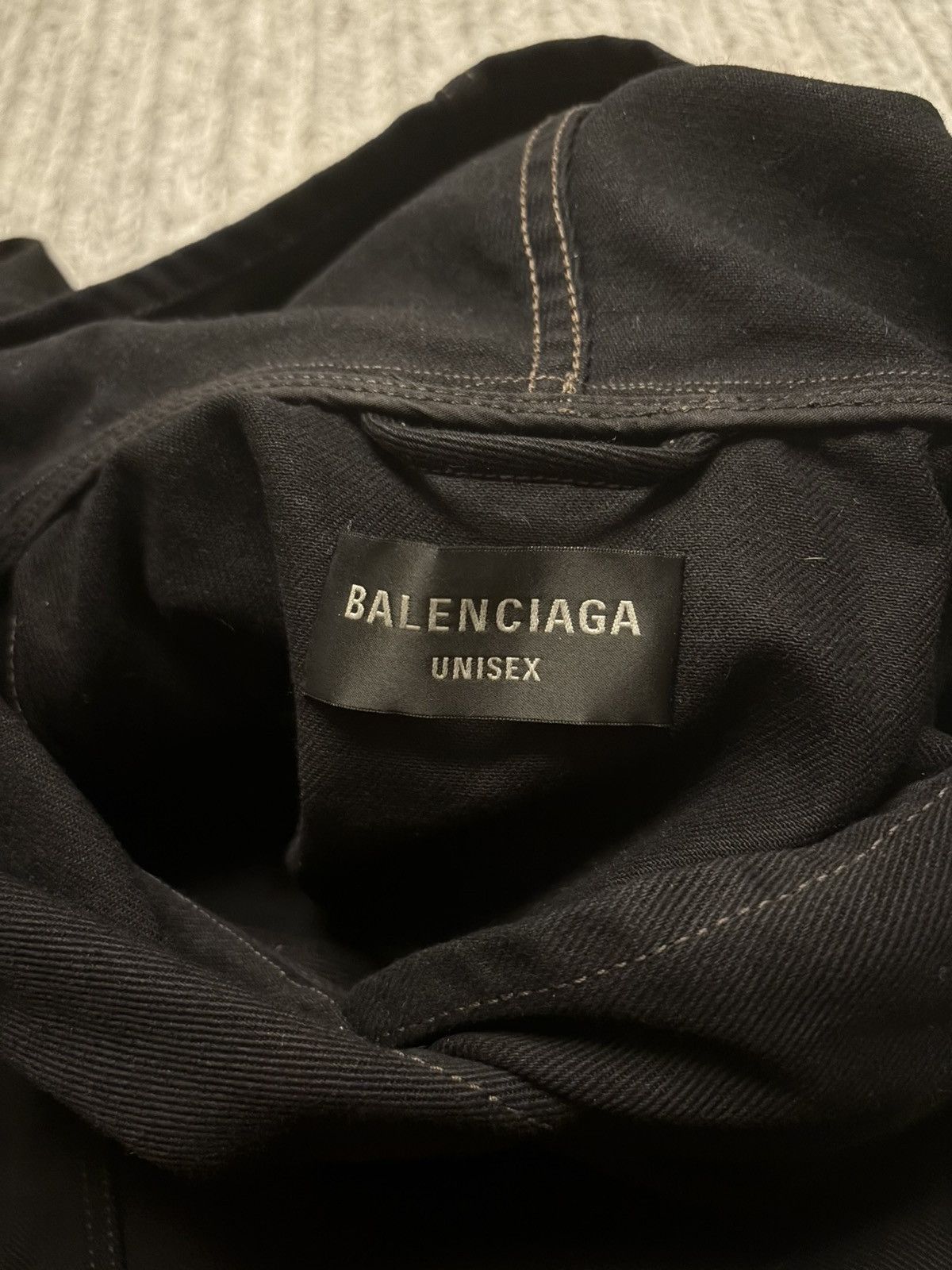 Balenciaga Balenciaga denim pullover Size US L / EU 52-54 / 3 - 5 Thumbnail