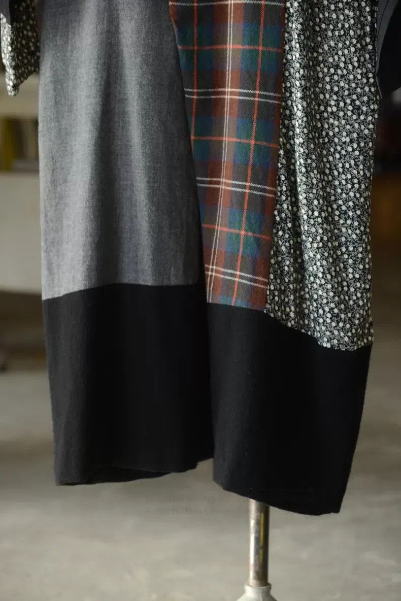 Comme des Garcons Comme Des Garcons size F Plaid Floral Patchwork Seven-eigh Size S / US 4 / IT 40 - 5 Thumbnail