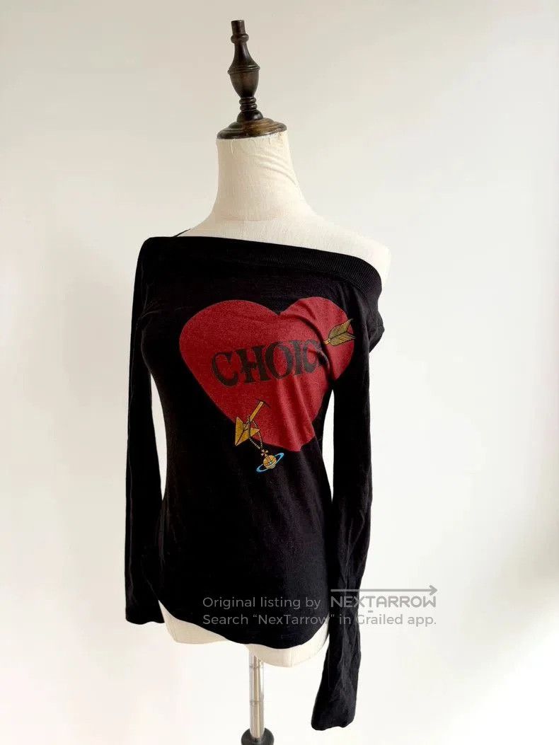 Vivienne Westwood Vivienne Westwood Heart Off-Shoulder Top - dmc. Size S / US 4 / IT 40 - 2 Thumbnail