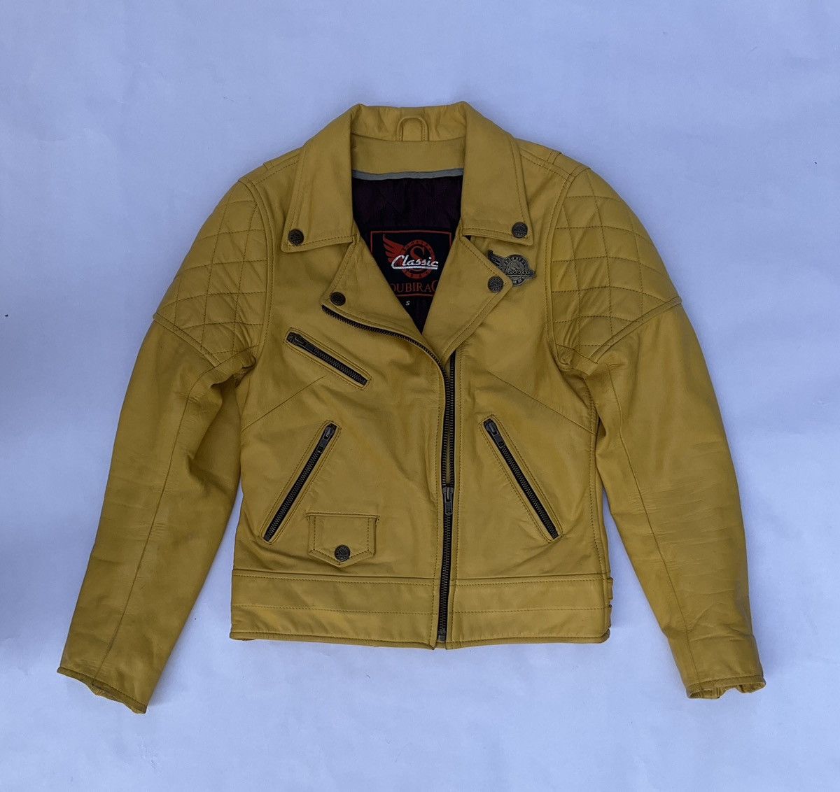 Vintage Vintage leather biker Size S / US 4 / IT 40 - 18 Thumbnail