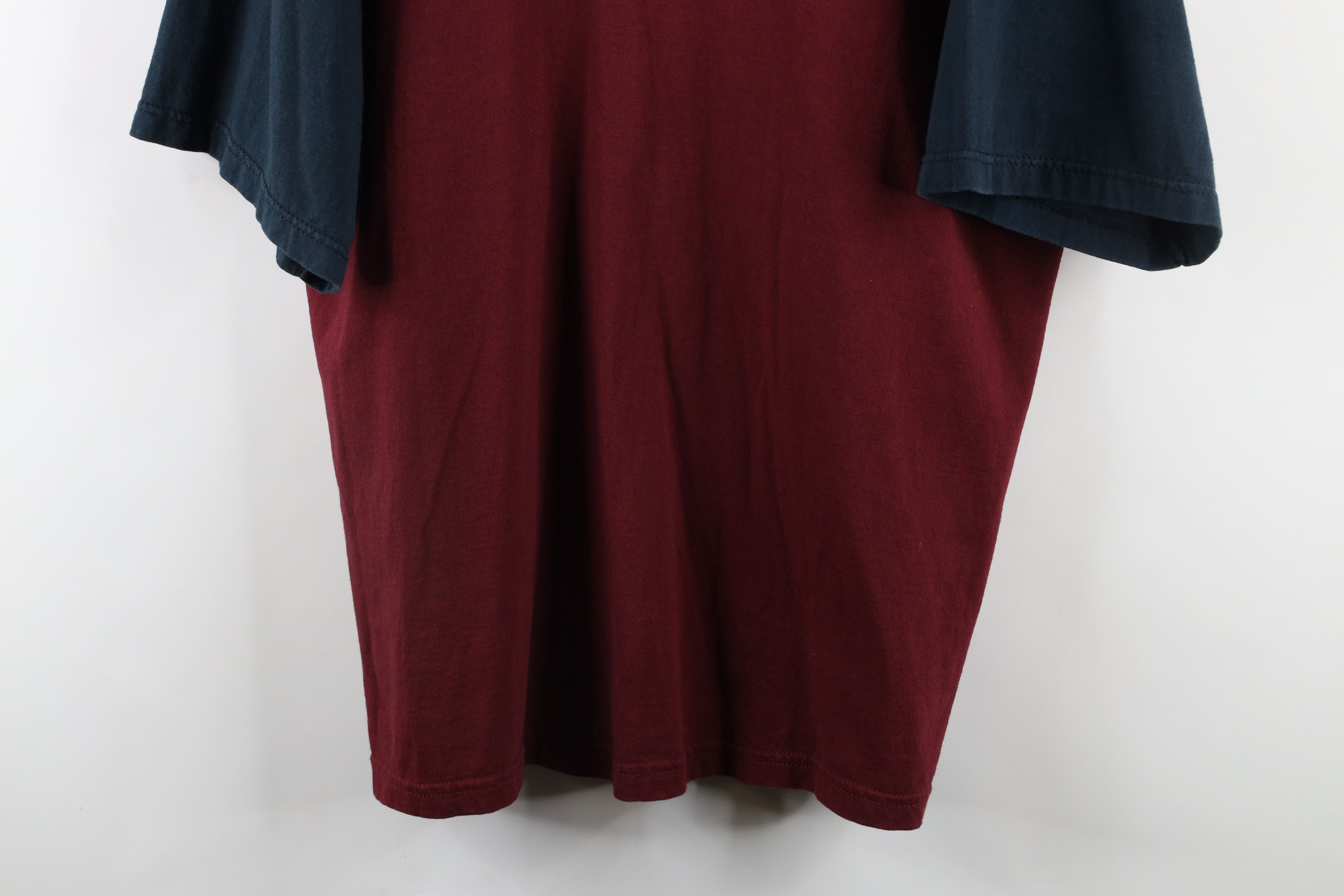 Vintage Vintage 90s Streetwear Block Heavyweight Baggy T-Shirt Size US XL / EU 56 / 4 - 3 Thumbnail