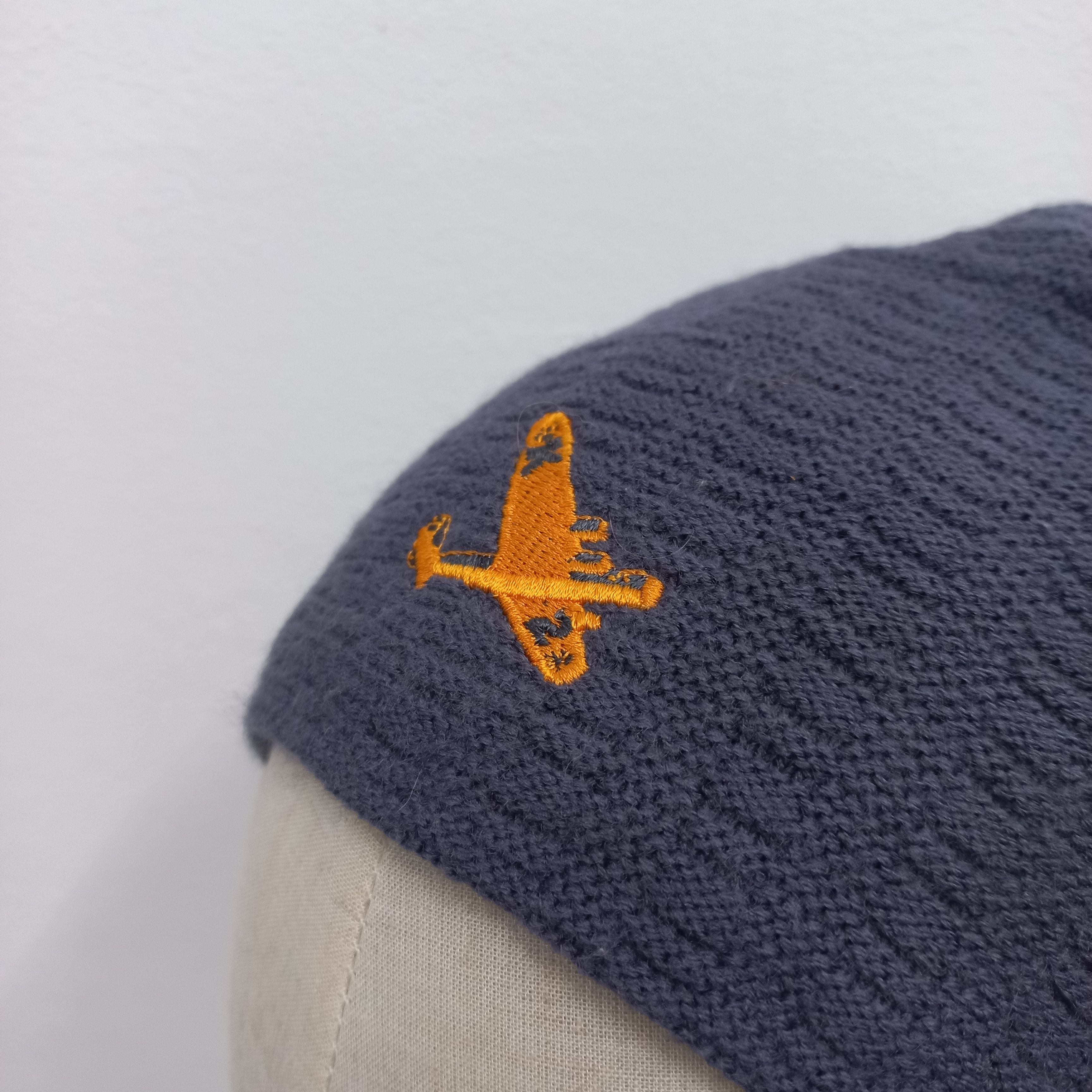 Vintage 💥Vintage k2 jet fighter war pull on beanie hat Size ONE SIZE - 3 Thumbnail