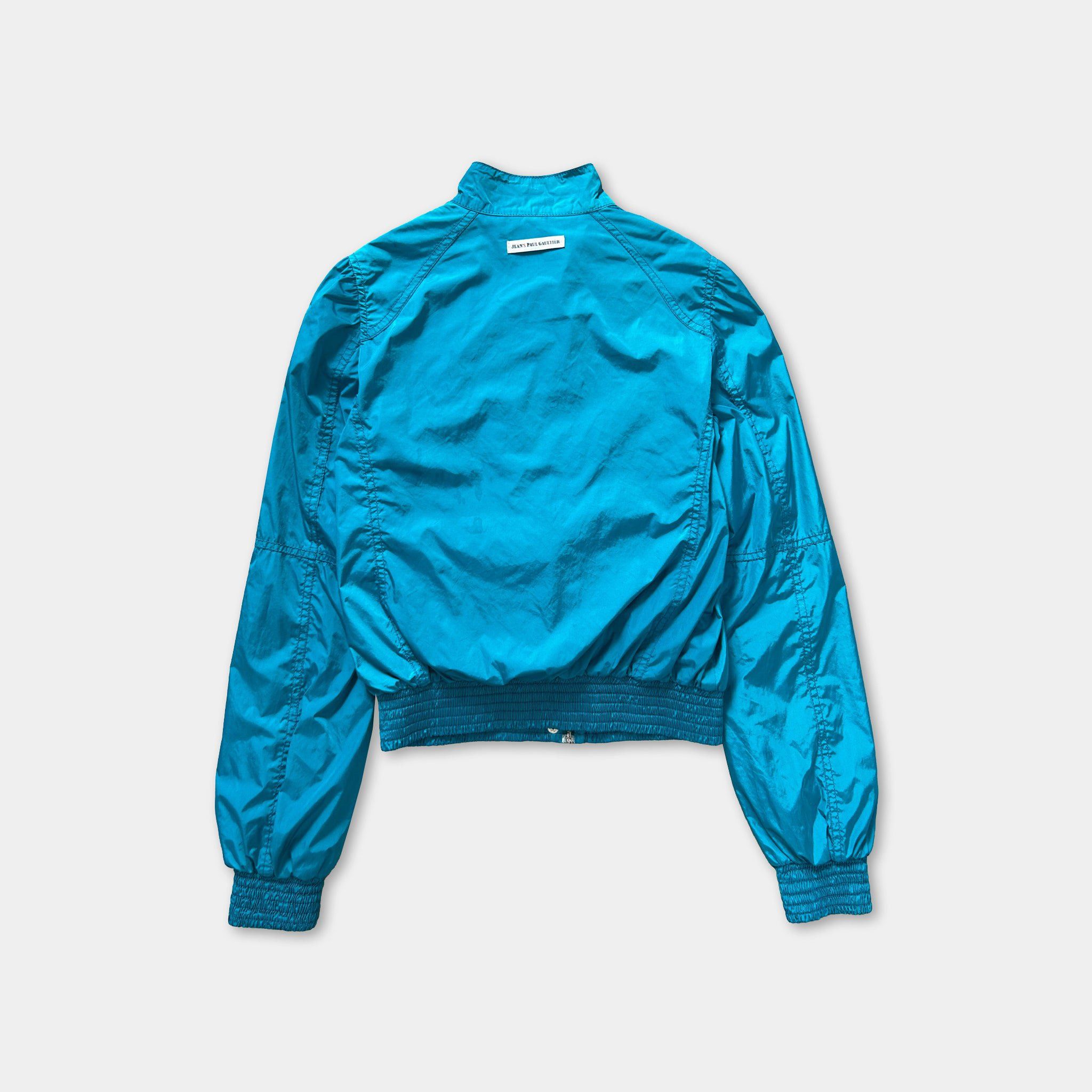 Jean Paul Gaultier Jean Paul Gaultier Turquoise Multipocket Bomber Jacket Size US S / EU 44-46 / 1 - 3 Thumbnail