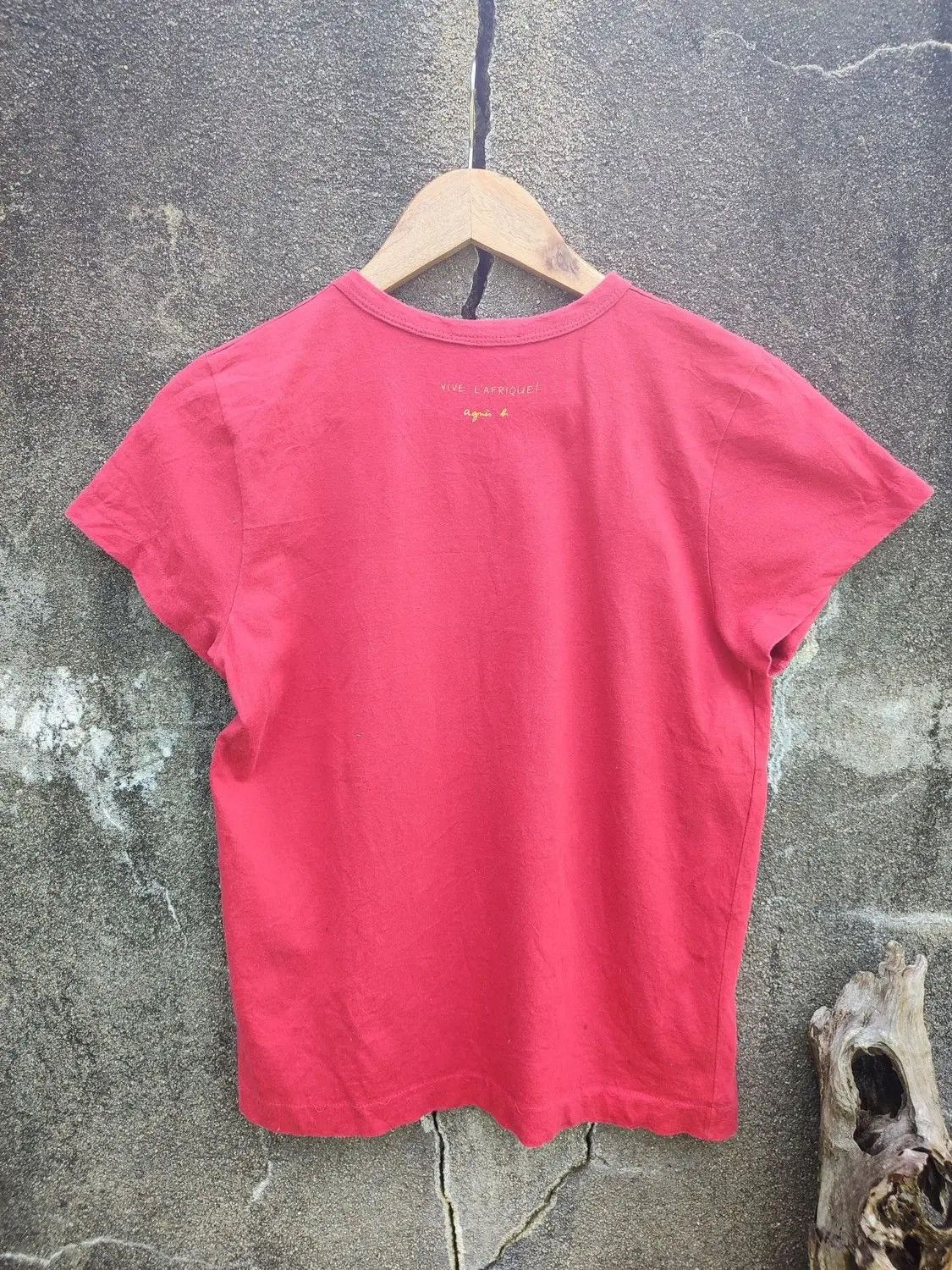 Vintage × agnes b. Vintage Agnès b. “Vive L’Afrique!” Graphic Tee (Women’s S) Size S / US 4 / IT 40 - 6 Thumbnail